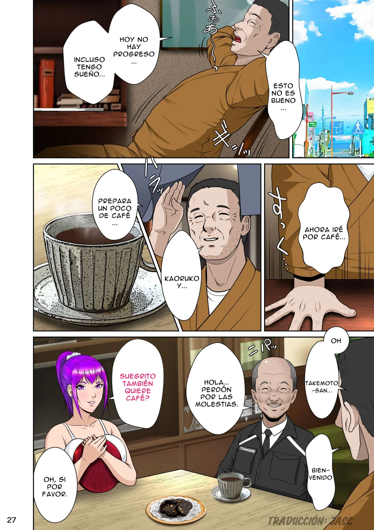 [NTR System (Nettori P-Tarou)] Niizuma Kanranseki Daiichi Seki｜Asiento para Ver a la Nueva Novia 一 Primer Asiento [Spanish] [Jasc] image number 38