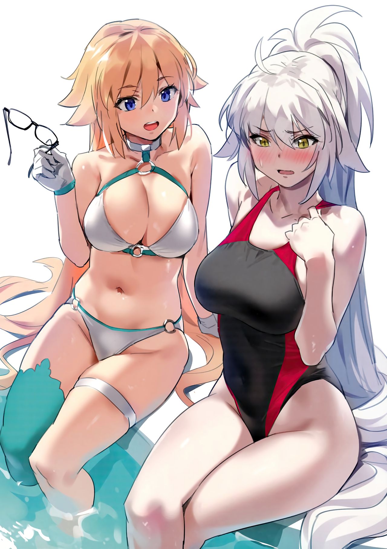 (COMIC1☆14) [OrangeMaru (YD)] Summer Lesson (FateGrand Order) [French] [O-S] [Decensored] Bildnummer 15