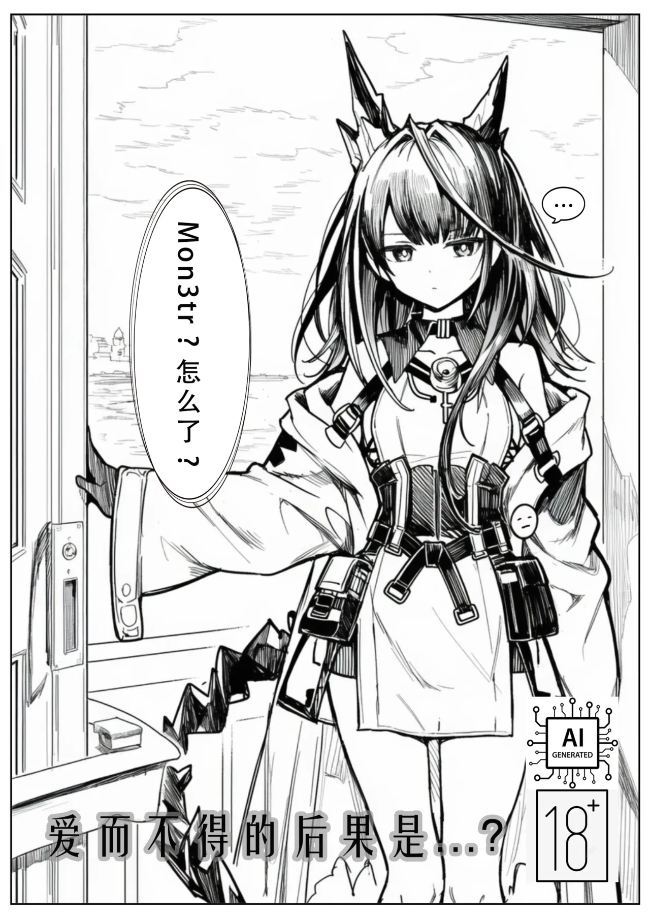 [Uncensored] [短漫]爱而不得的后果是...？[AI Generated] 이미지 번호 2