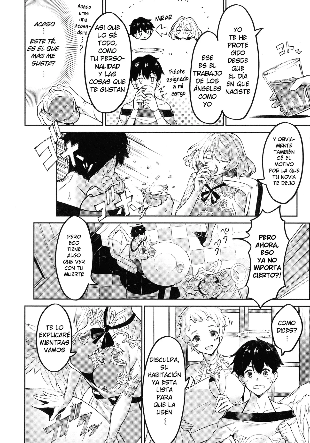 [Croriin] Tenshi no Oshigoto| El Trabajo de un Angel (Yarikomi Saga ~Isekai Seikatsuki~) [Spanish] [Decensored][Digital][Harenchi no Fansub] 이미지 번호 4
