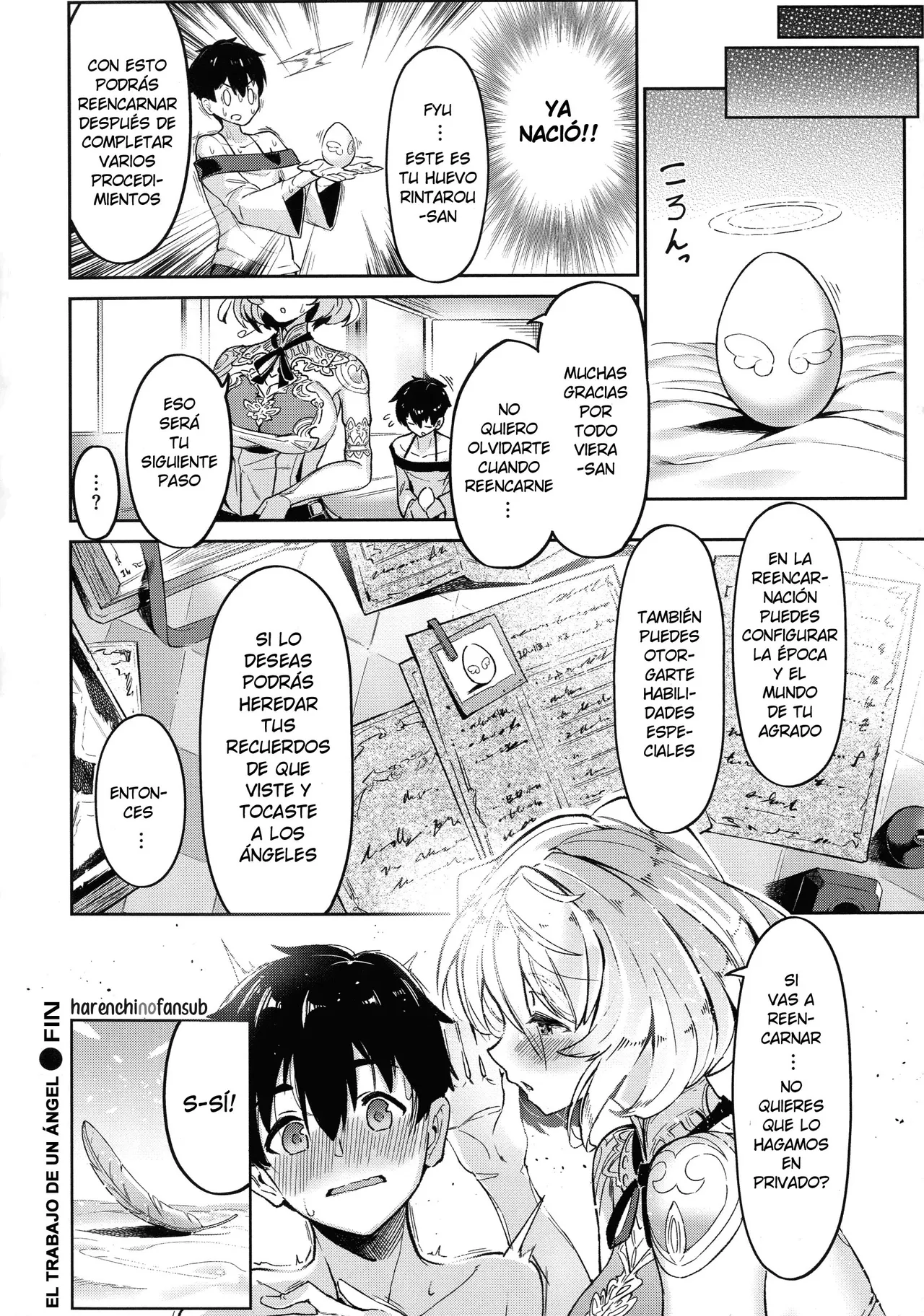 [Croriin] Tenshi no Oshigoto| El Trabajo de un Angel (Yarikomi Saga ~Isekai Seikatsuki~) [Spanish] [Decensored][Digital][Harenchi no Fansub] 이미지 번호 22