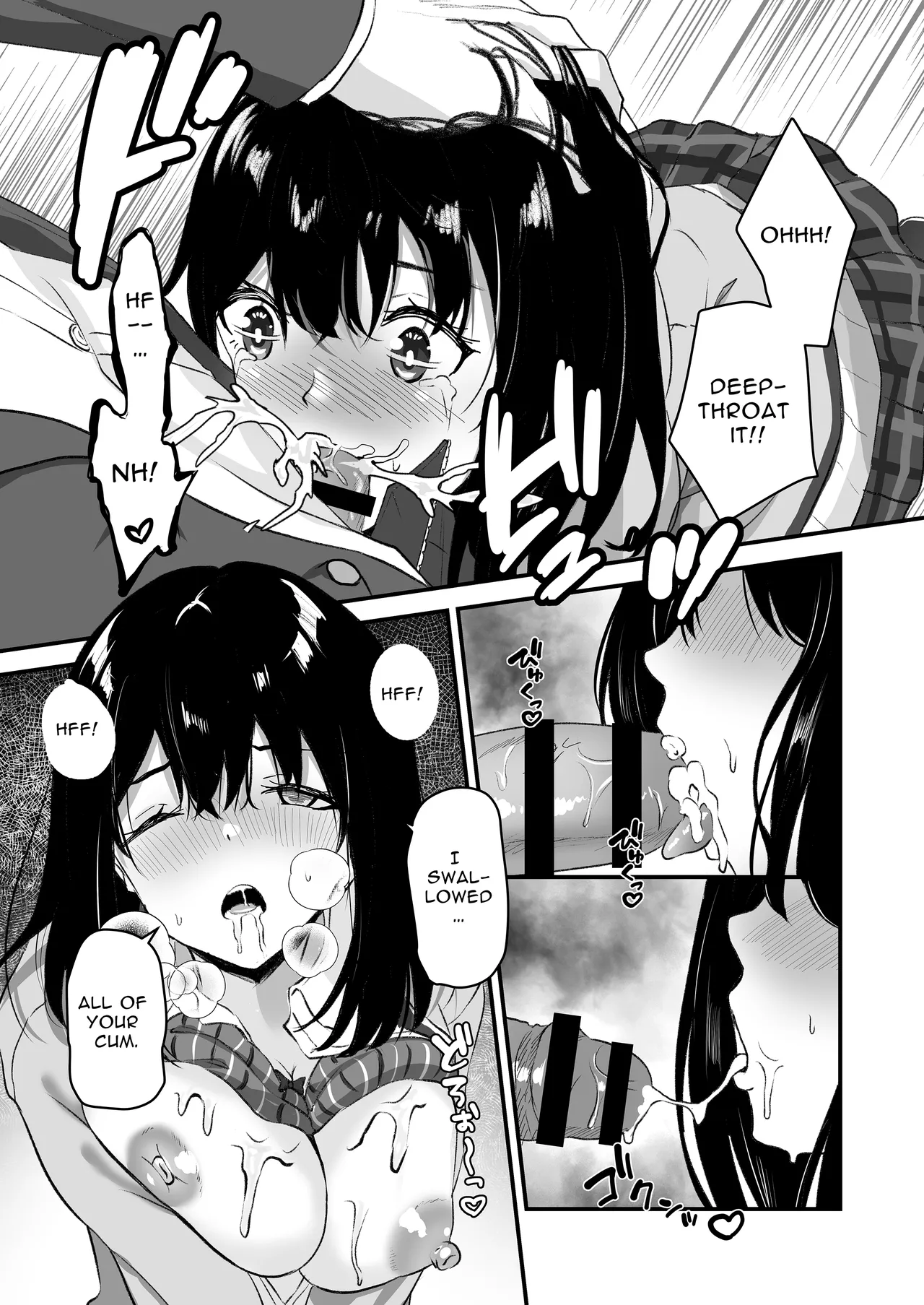 [Whisp (Sashimi)] JK Odoshite Isshuukan de Netori Kansui! Kareshi o Mamoru Kenage na Anoko o Choukyou shichaou! | Blackmailed JK Cucked Within The Week! ~sexual discipline for a girl protecting her boyfriend~ [English] [イキ的] image number 18