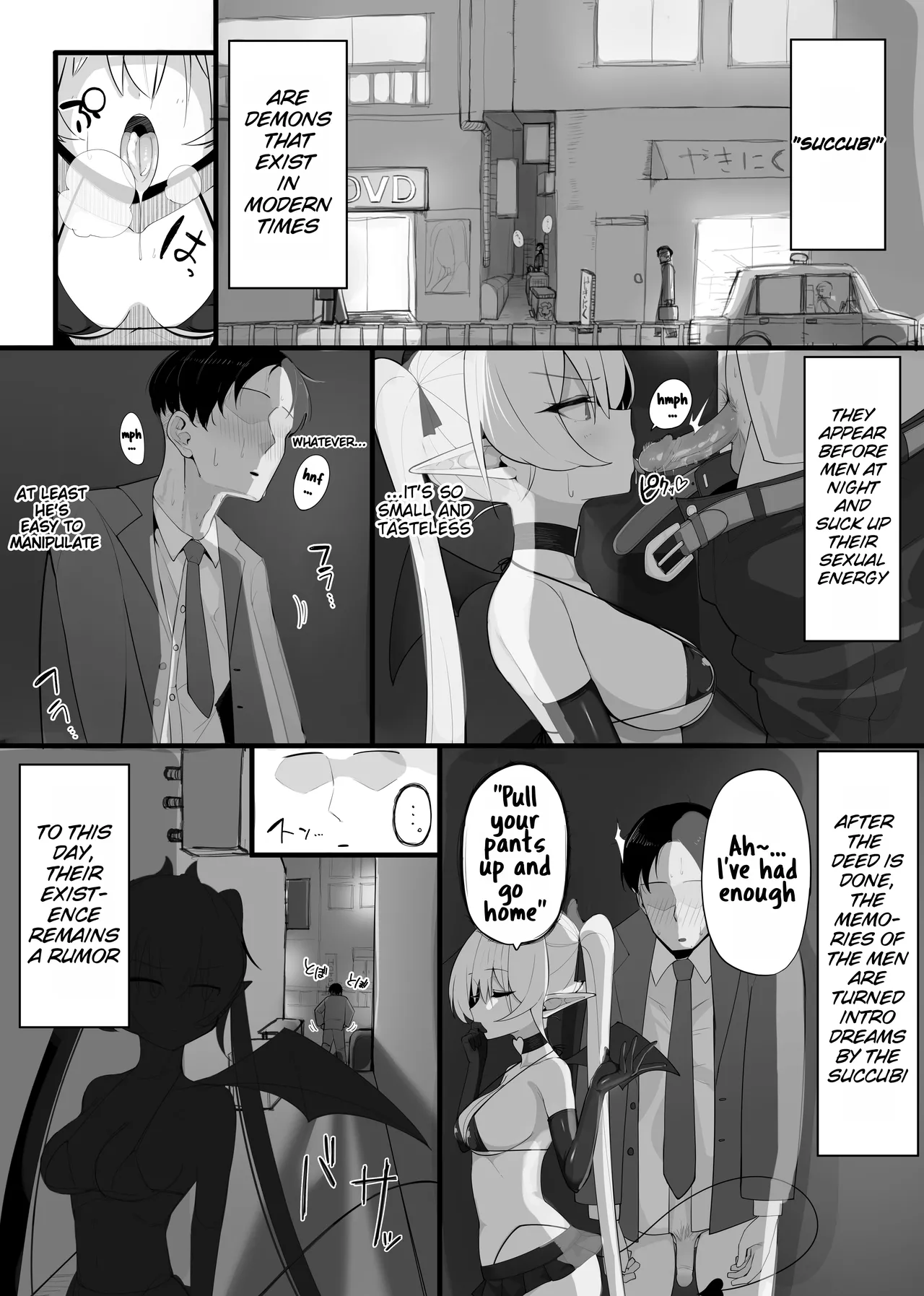 [Osinobu no Yakata (Osinobu)] Atashi no Ejiki ni Narinasai! | You shall be the succubus's prey! [English] 图片编号 2