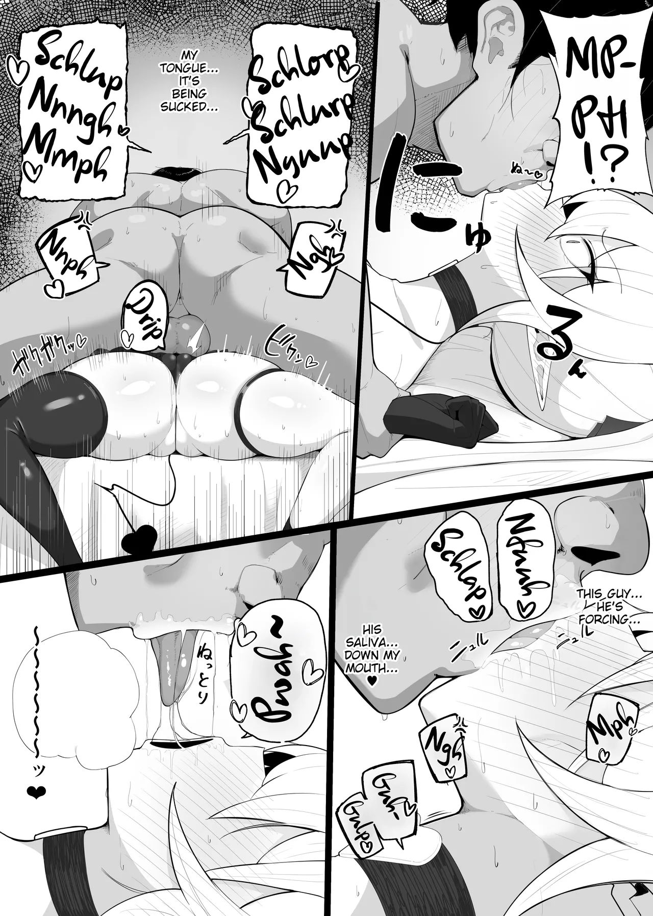 [Osinobu no Yakata (Osinobu)] Atashi no Ejiki ni Narinasai! | You shall be the succubus's prey! [English] 图片编号 9