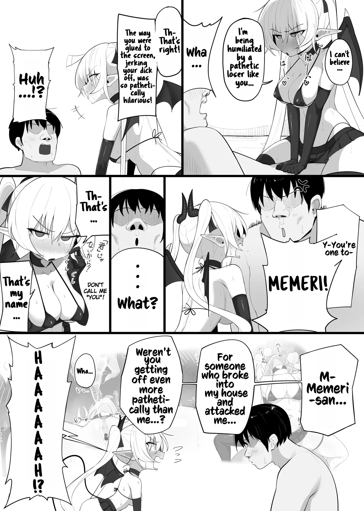 [Osinobu no Yakata (Osinobu)] Atashi no Ejiki ni Narinasai! | You shall be the succubus's prey! [English] 图片编号 30