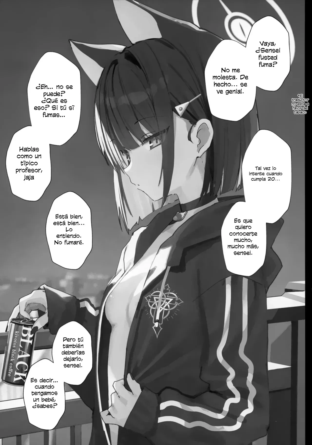 (COMIC1☆26) [PoyoPoyoSky (Saeki Sola)] Toke Yuku Jikan Ni Amasa O Nokoshite｜Dejando dulzura mientras el tiempo se desvanece (Blue Archive) [Spanish] [Cathal y sus panas] image number 12