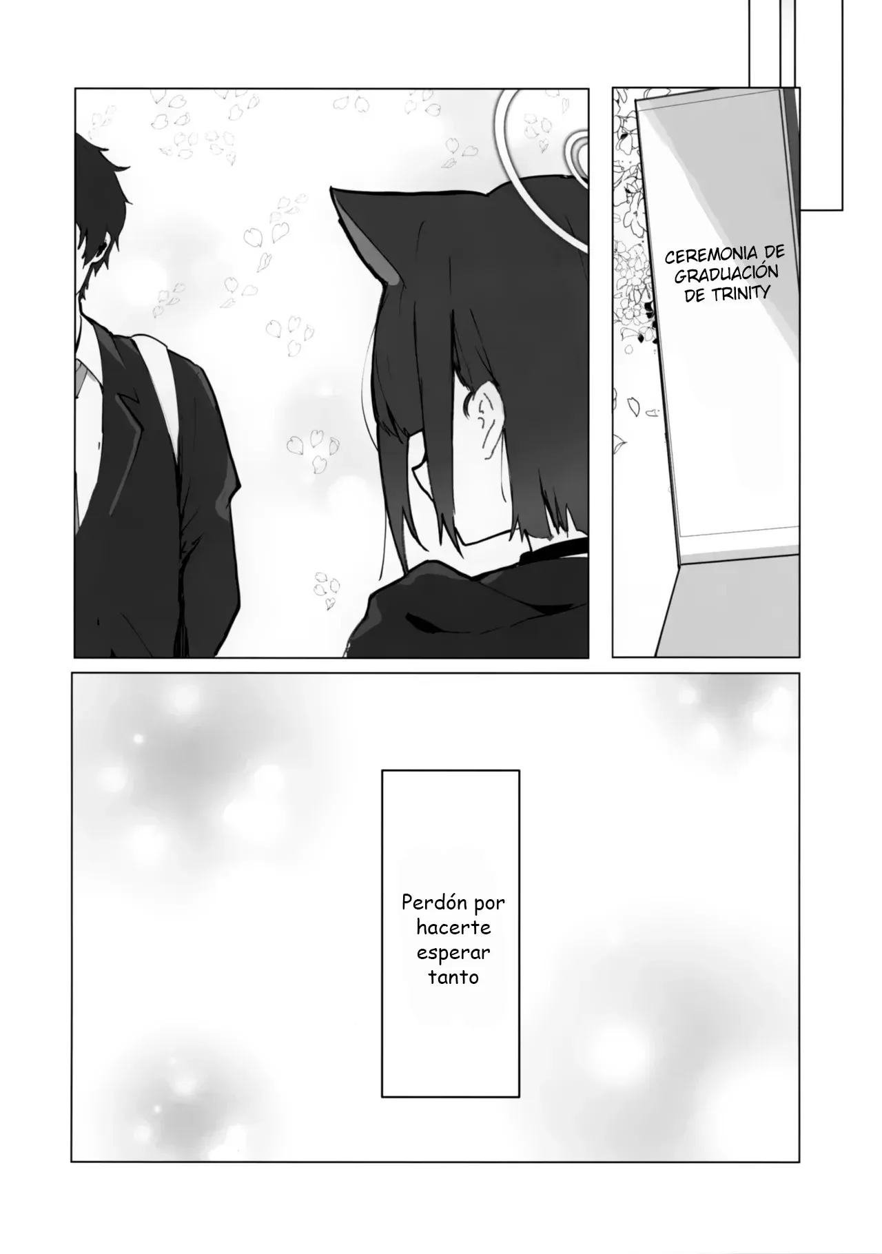 (COMIC1☆26) [PoyoPoyoSky (Saeki Sola)] Toke Yuku Jikan Ni Amasa O Nokoshite｜Dejando dulzura mientras el tiempo se desvanece (Blue Archive) [Spanish] [Cathal y sus panas] image number 15