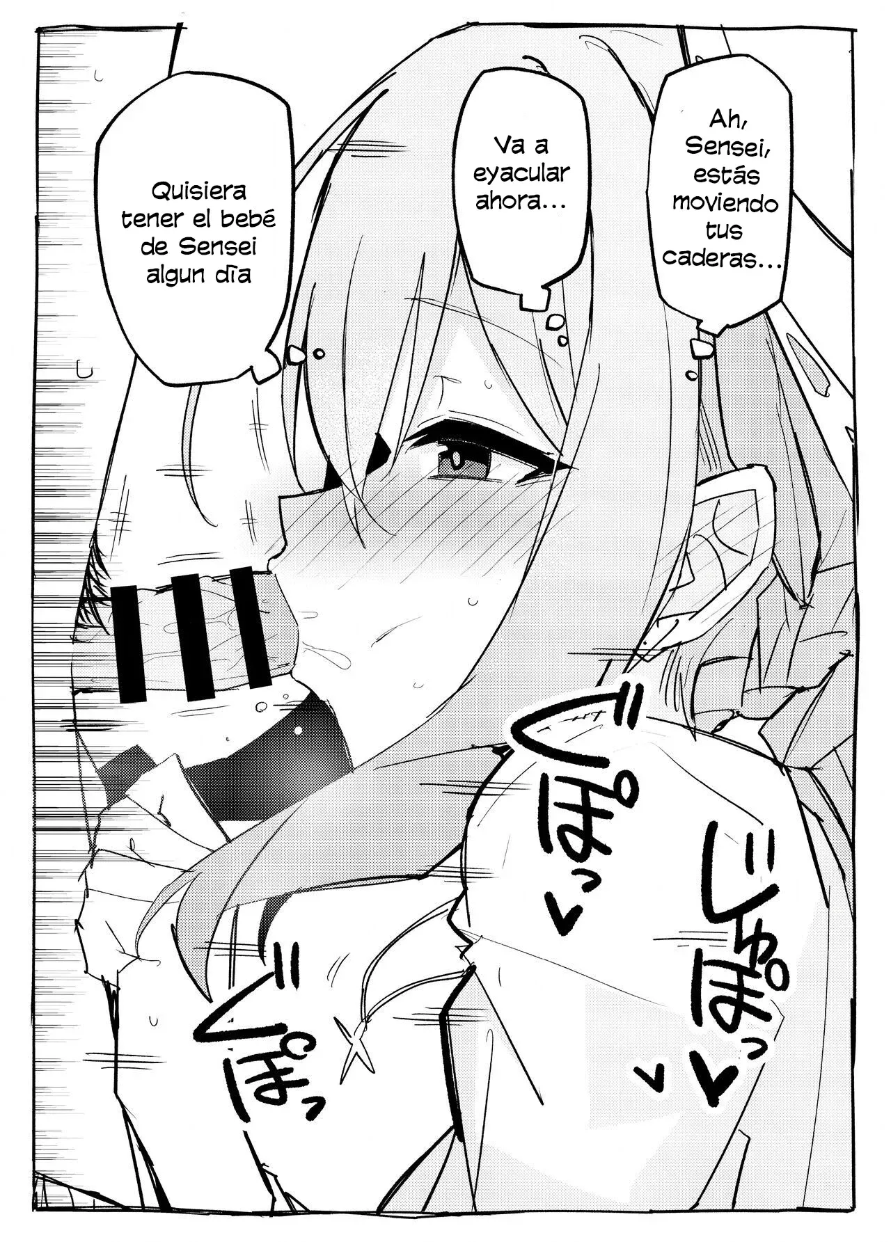 (C104) [Miracleburn (Himiya Zyo-zu)] Atsuko ni Okuchi de Nuite morau Hon｜Atsuko y Sensei en las profundidades (Blue Archive) [Spanish] [Cathal y sus panas] 图片编号 4