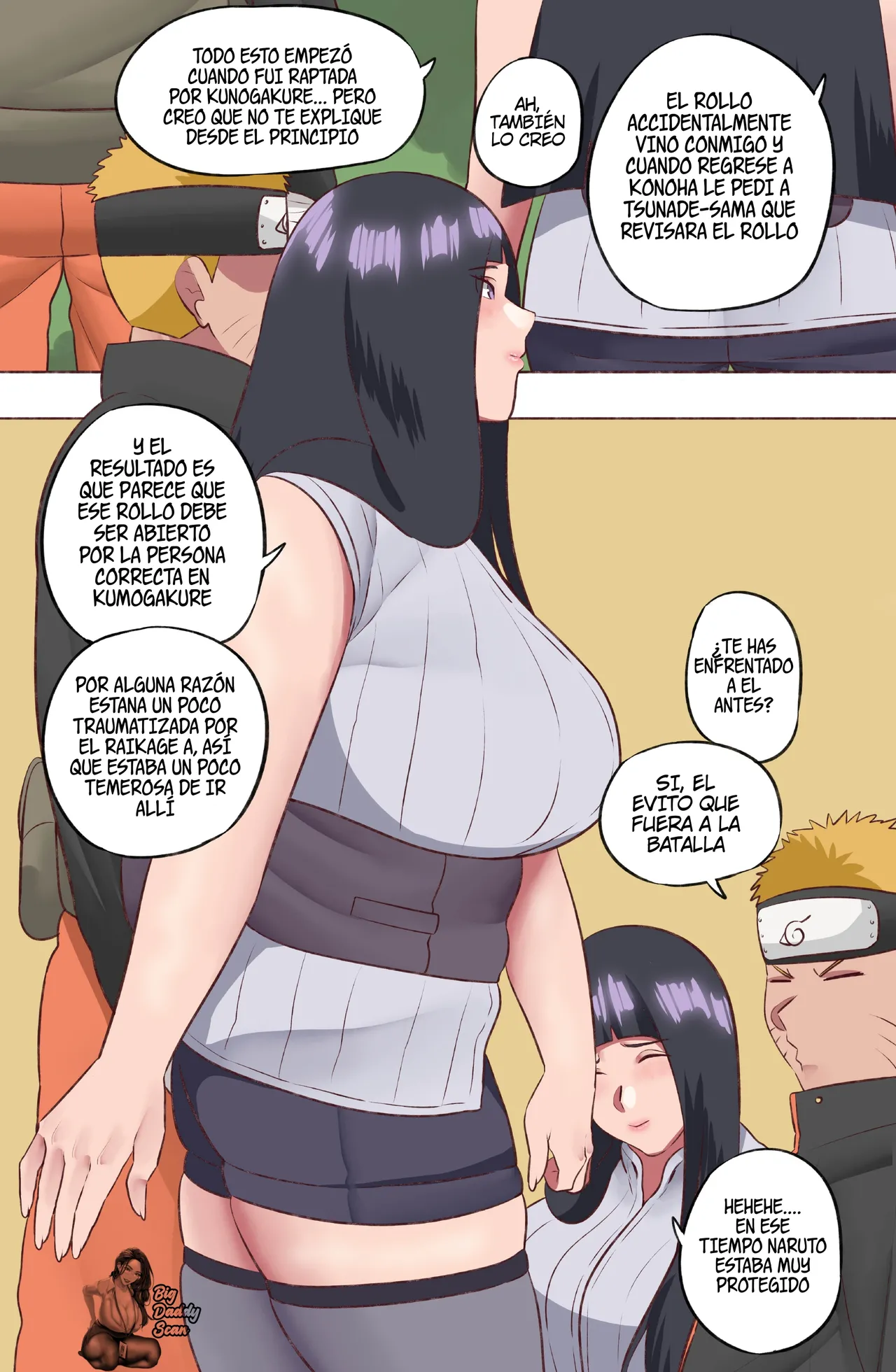 [Neko Plus] Hinata Secret Jutsu 1｜El Jutsu Secreto De Hinata Hyuga 1 [Español] [BigDaddy Scan] [Sin Censura] 图片编号 4