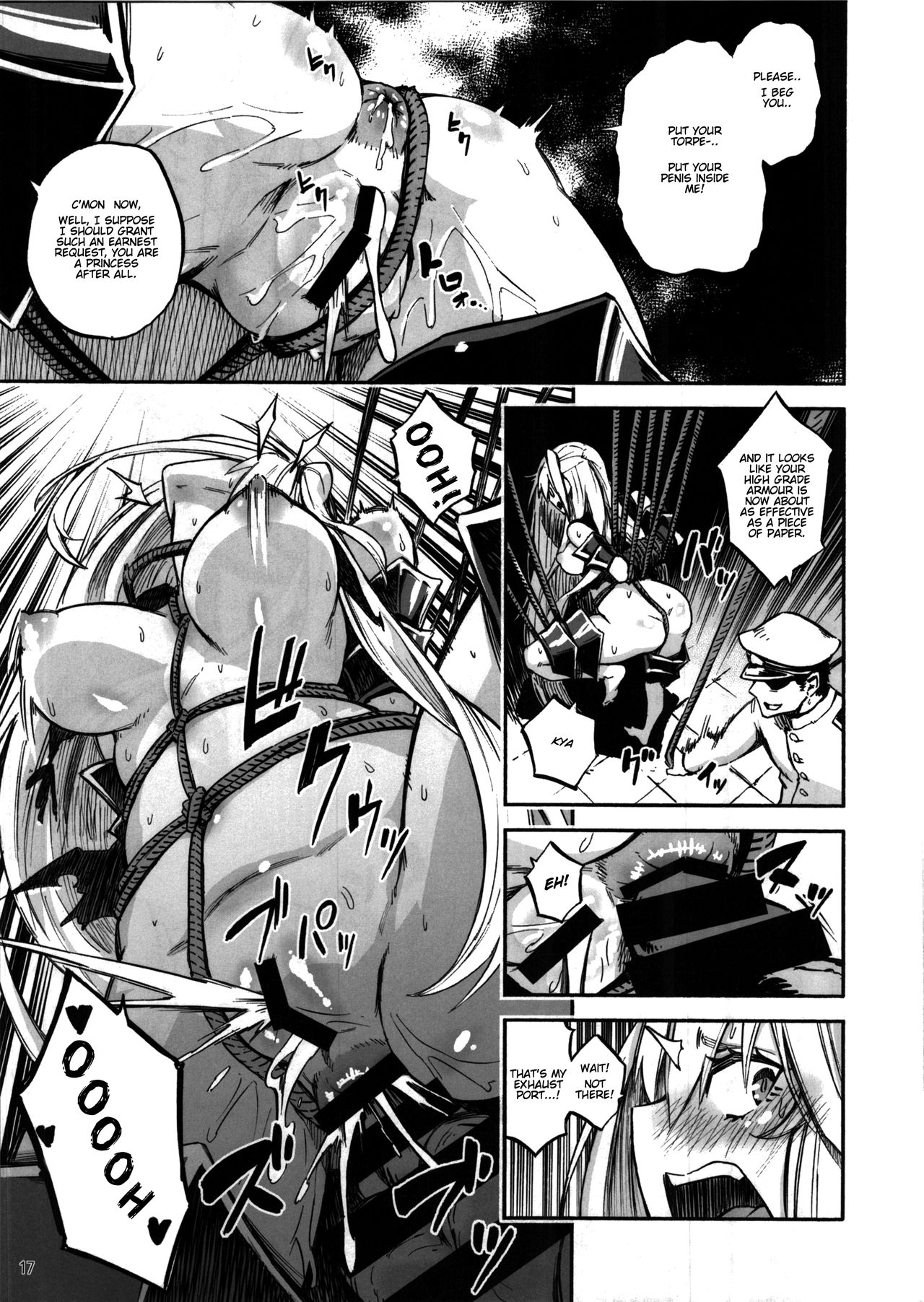 (C92) [Castella Tamago (Piyopiyo)] Kuuboshibari | Aircraft Carrier Bondage (Kantai Collection -KanColle-) [English] 16eme image