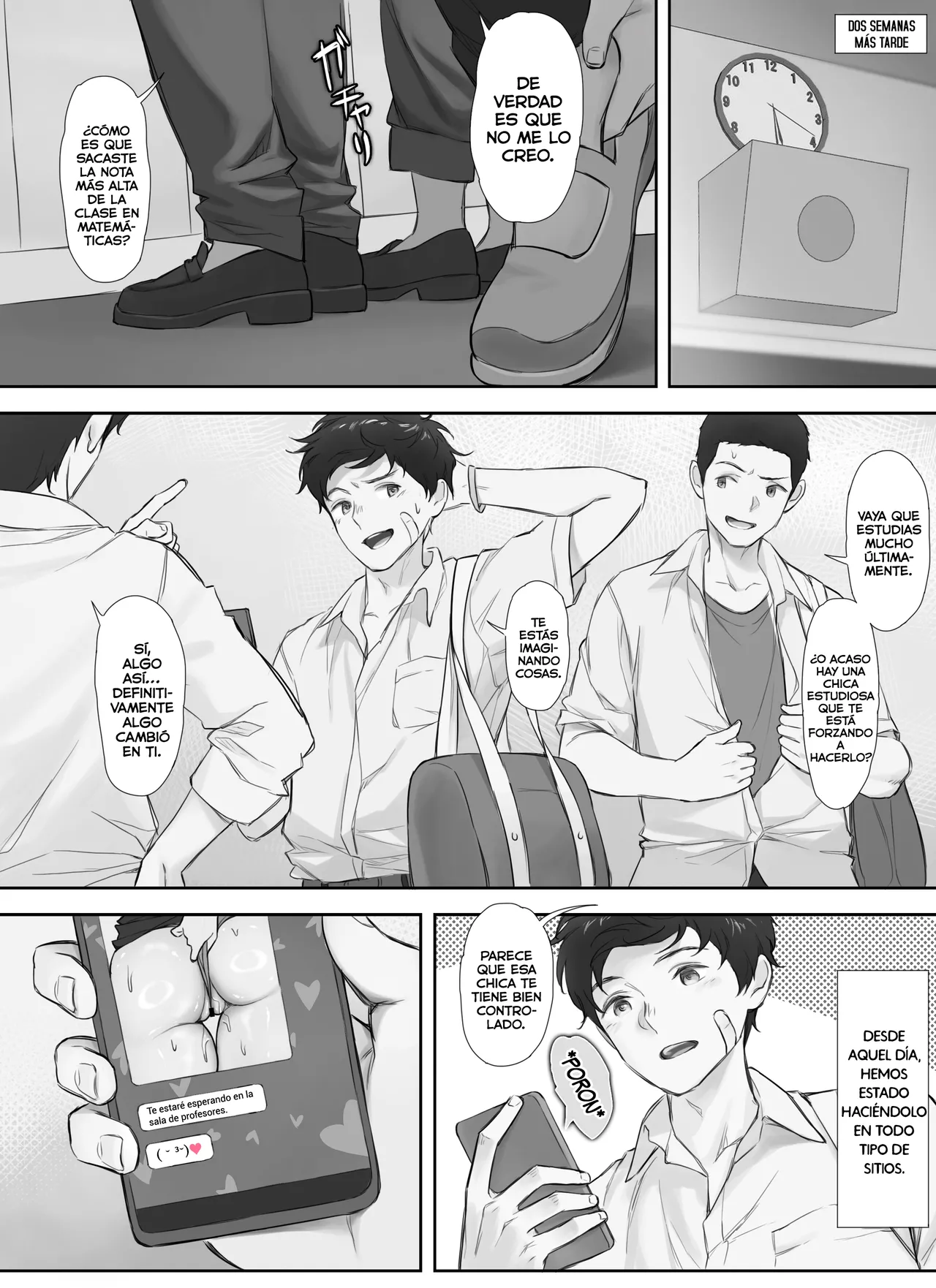 [Nudorusuki_s] Ore to Kyonyuu Tannin Kyoushi no Himitsu no Kankei [Spanish] [Lust no Fansub] 图片编号 59