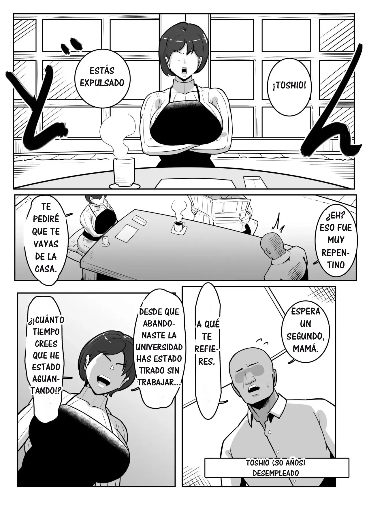 [Boundary] Bote Oba ~Isourou Saki no Oba-san o Haramasete Botebara Sex Zanmai!~｜Tía Embarazada ~Ten Mucho Sexo con Tu Tía y Déjala Embarazada~ [Spanish] [RYU.SHINS] image number 2