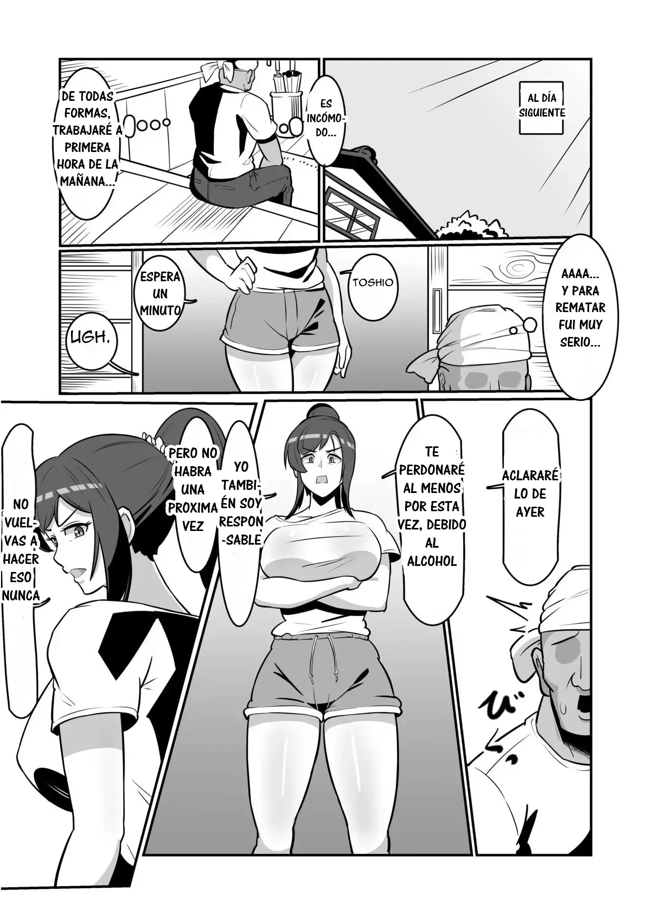 [Boundary] Bote Oba ~Isourou Saki no Oba-san o Haramasete Botebara Sex Zanmai!~｜Tía Embarazada ~Ten Mucho Sexo con Tu Tía y Déjala Embarazada~ [Spanish] [RYU.SHINS] image number 12