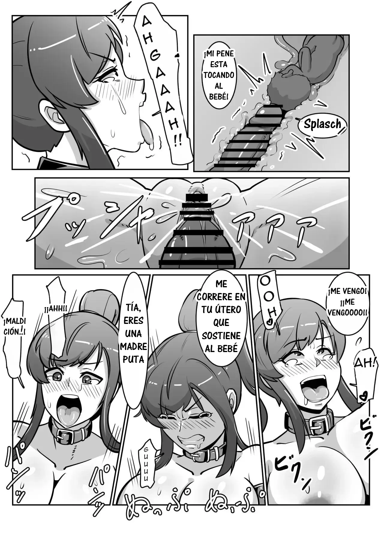 [Boundary] Bote Oba ~Isourou Saki no Oba-san o Haramasete Botebara Sex Zanmai!~｜Tía Embarazada ~Ten Mucho Sexo con Tu Tía y Déjala Embarazada~ [Spanish] [RYU.SHINS] image number 43