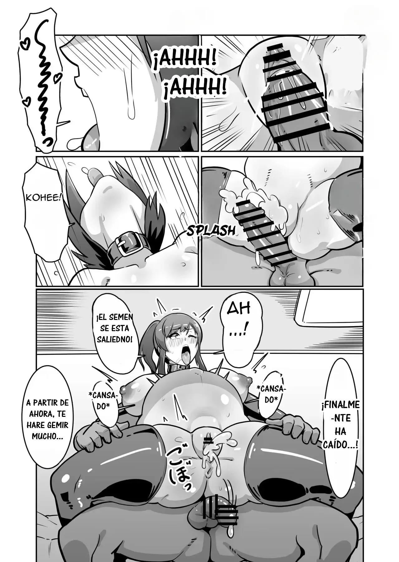 [Boundary] Bote Oba ~Isourou Saki no Oba-san o Haramasete Botebara Sex Zanmai!~｜Tía Embarazada ~Ten Mucho Sexo con Tu Tía y Déjala Embarazada~ [Spanish] [RYU.SHINS] image number 48