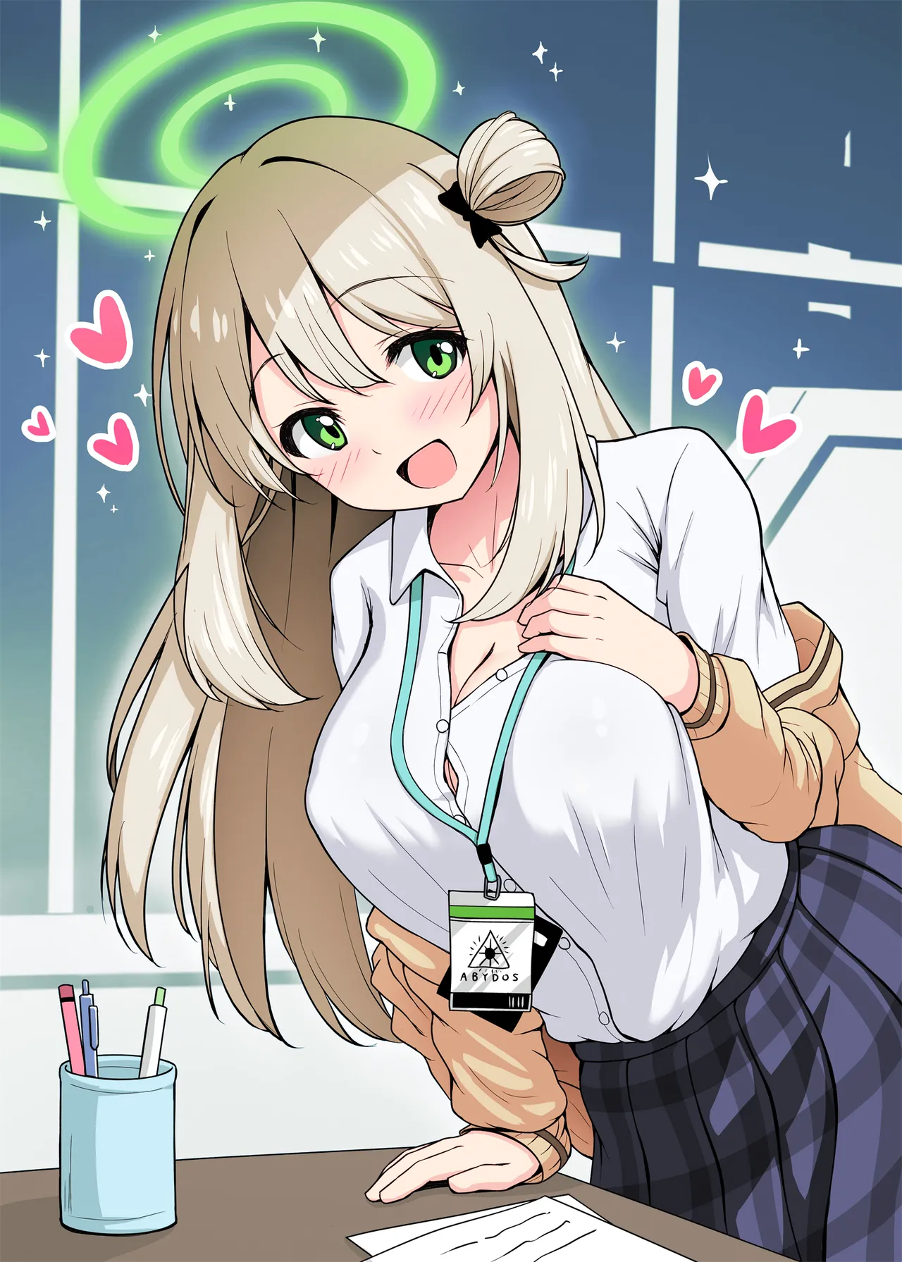 [Kazumiya (Arisu Kazumi)] Nonomi ni Iyashite Morau Hon (Blue Archive) [Colorized] [English] 图片编号 9