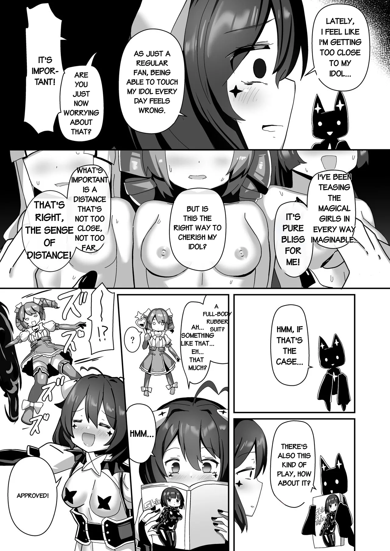 [Cheeseyeast (Naka)] Akogare o Outte | Covered by Longing (Mahou Shoujo Ni Akogarete) [English] [Digital] 图片编号 4