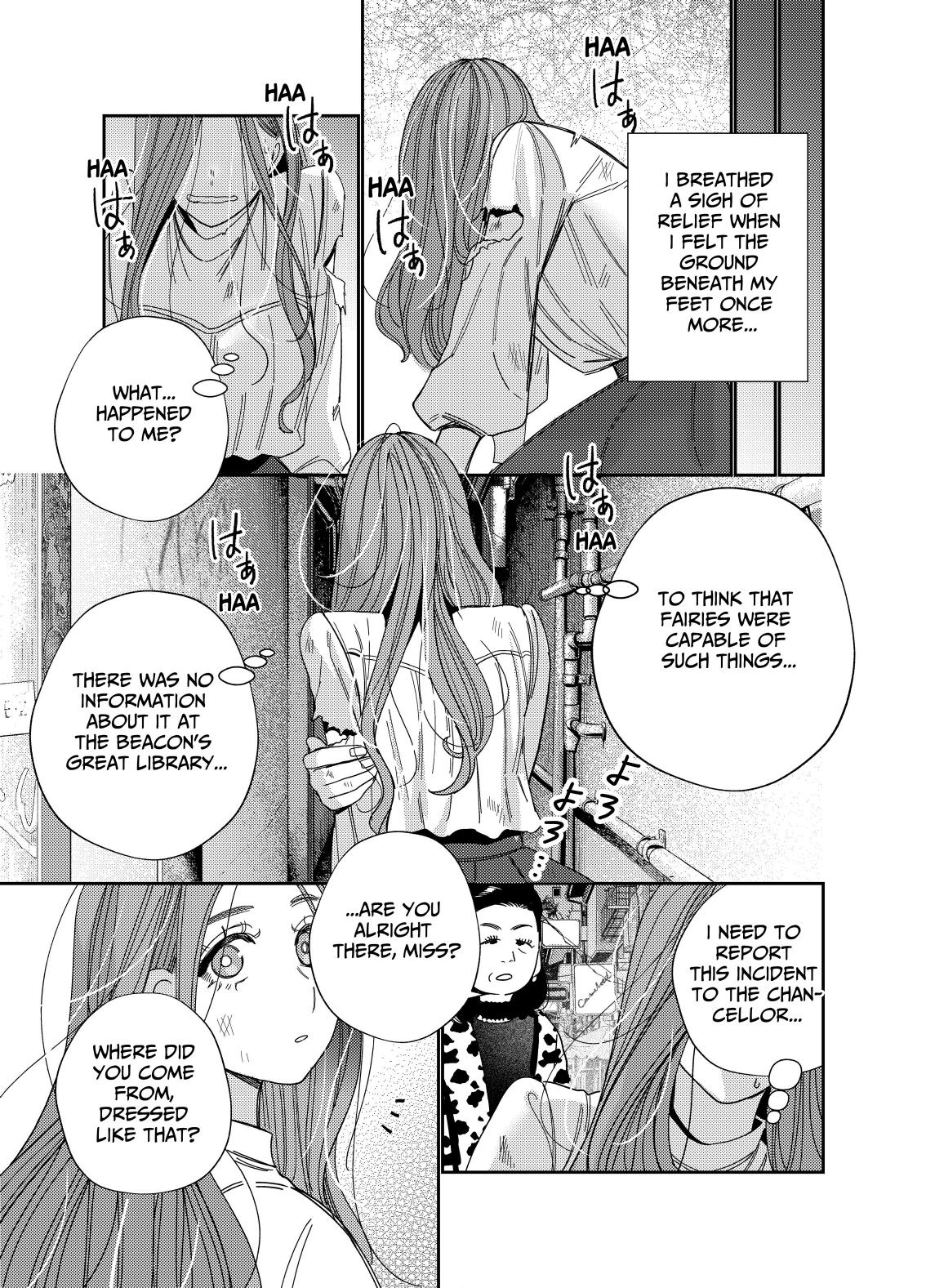 [Yomyaku (Okonogi Happa)] Isekai Kara Modottekitara, Watashi o Aisuru Kikōshi-sama ga Yami Ochi Shiteimashita. 〜 Zenpen: Deai-hen 〜| When I Returned From The Other World, The Noble Who Loves Me Had Fallen To Darkness (Part 1) [English] [tsuyoshi] 图片编号 61