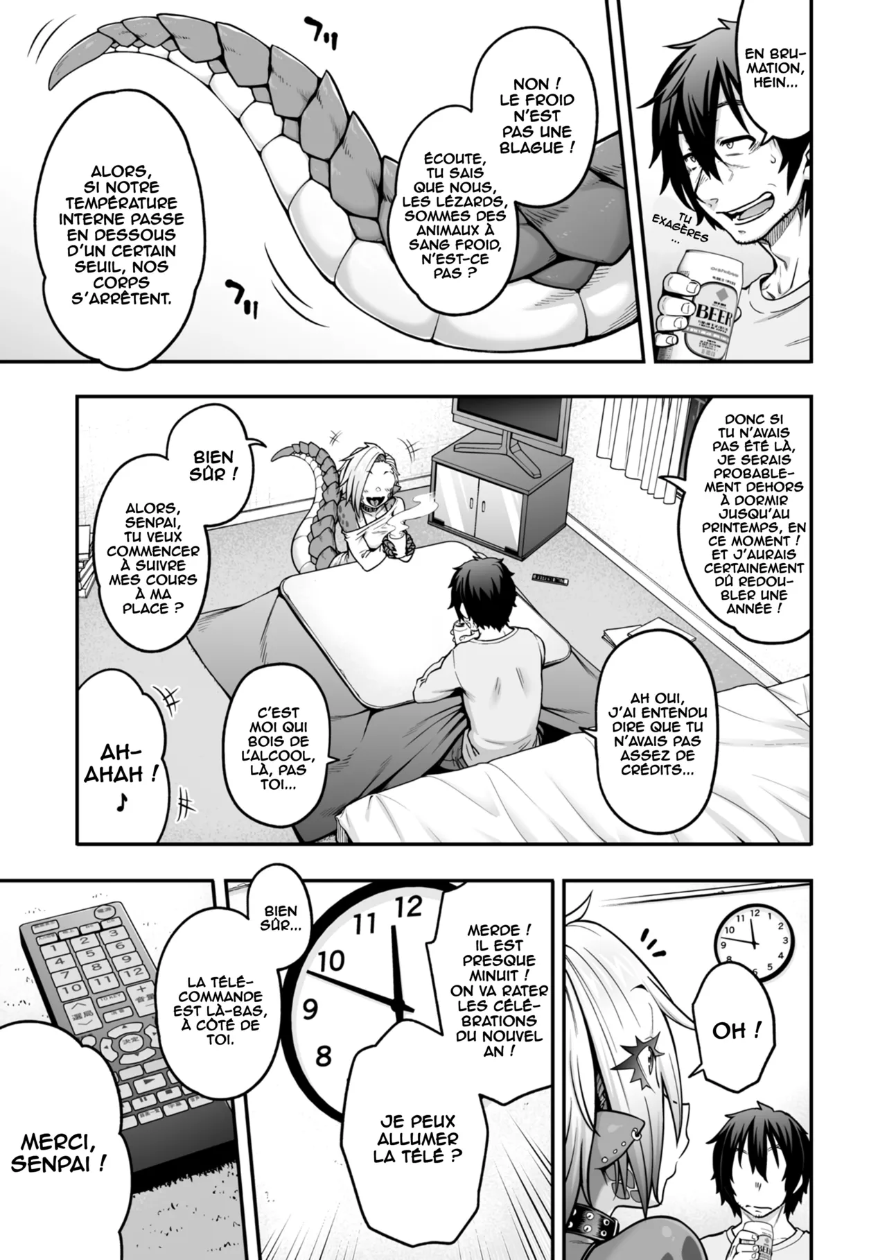 [Jun] Yukifuru Yoru no Reptile (COMIC GAIRA Vol. 17) [French] [O-S] image number 5