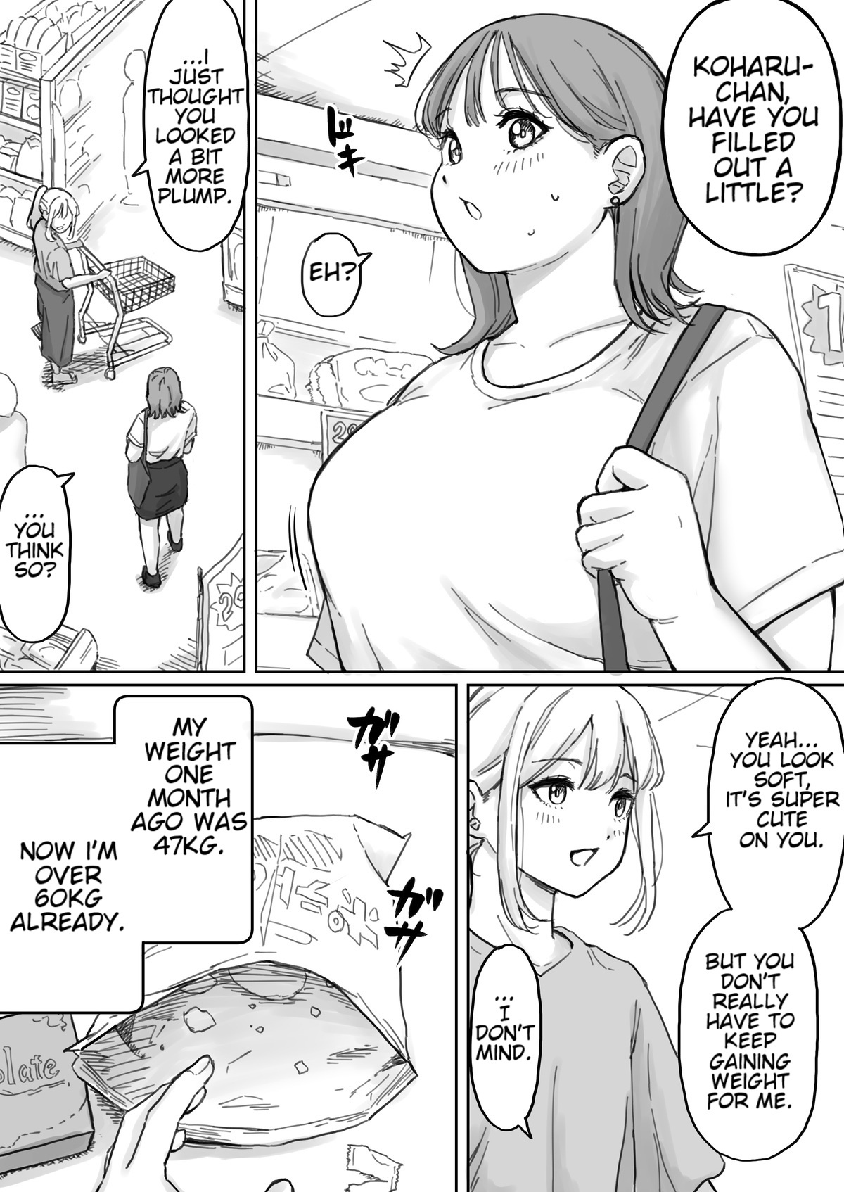 [ Rin ]  My boyfriend (a boy) had a fetish for excess fat [ Ongoing ] numero di immagine  5