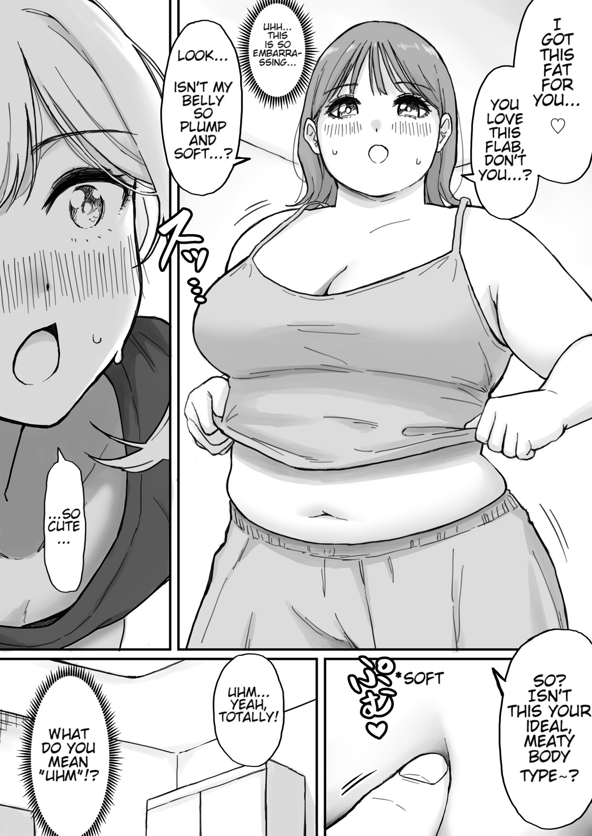 [ Rin ]  My boyfriend (a boy) had a fetish for excess fat [ Ongoing ] numero di immagine  14