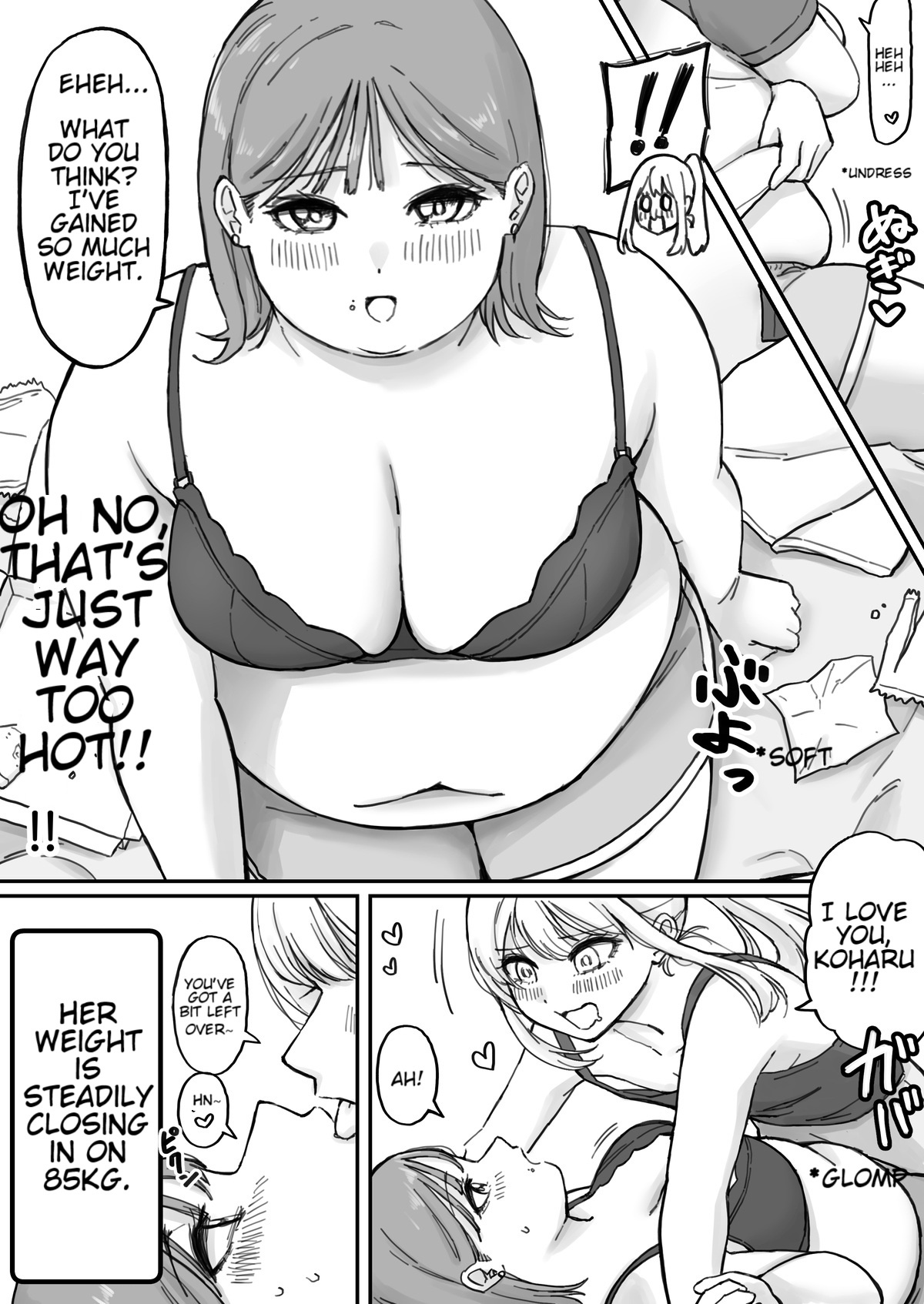 [ Rin ]  My boyfriend (a boy) had a fetish for excess fat [ Ongoing ] numero di immagine  24