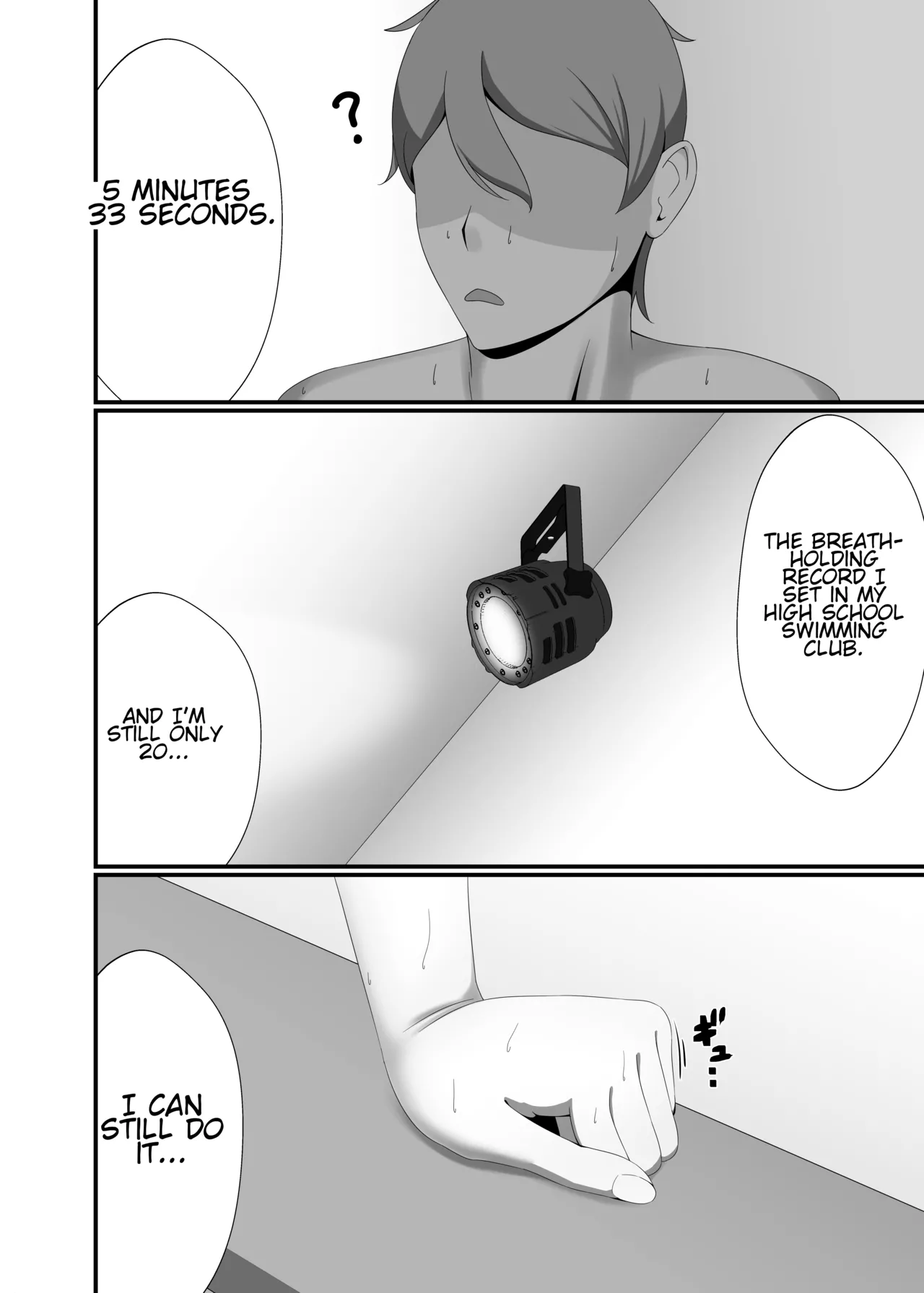 Pleasure reaches the bottom of the pool numero di immagine  14