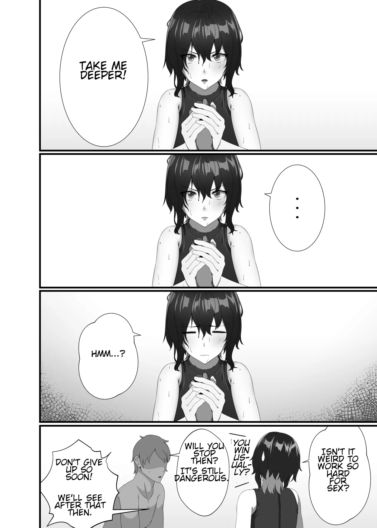 Pleasure reaches the bottom of the pool numero di immagine  16