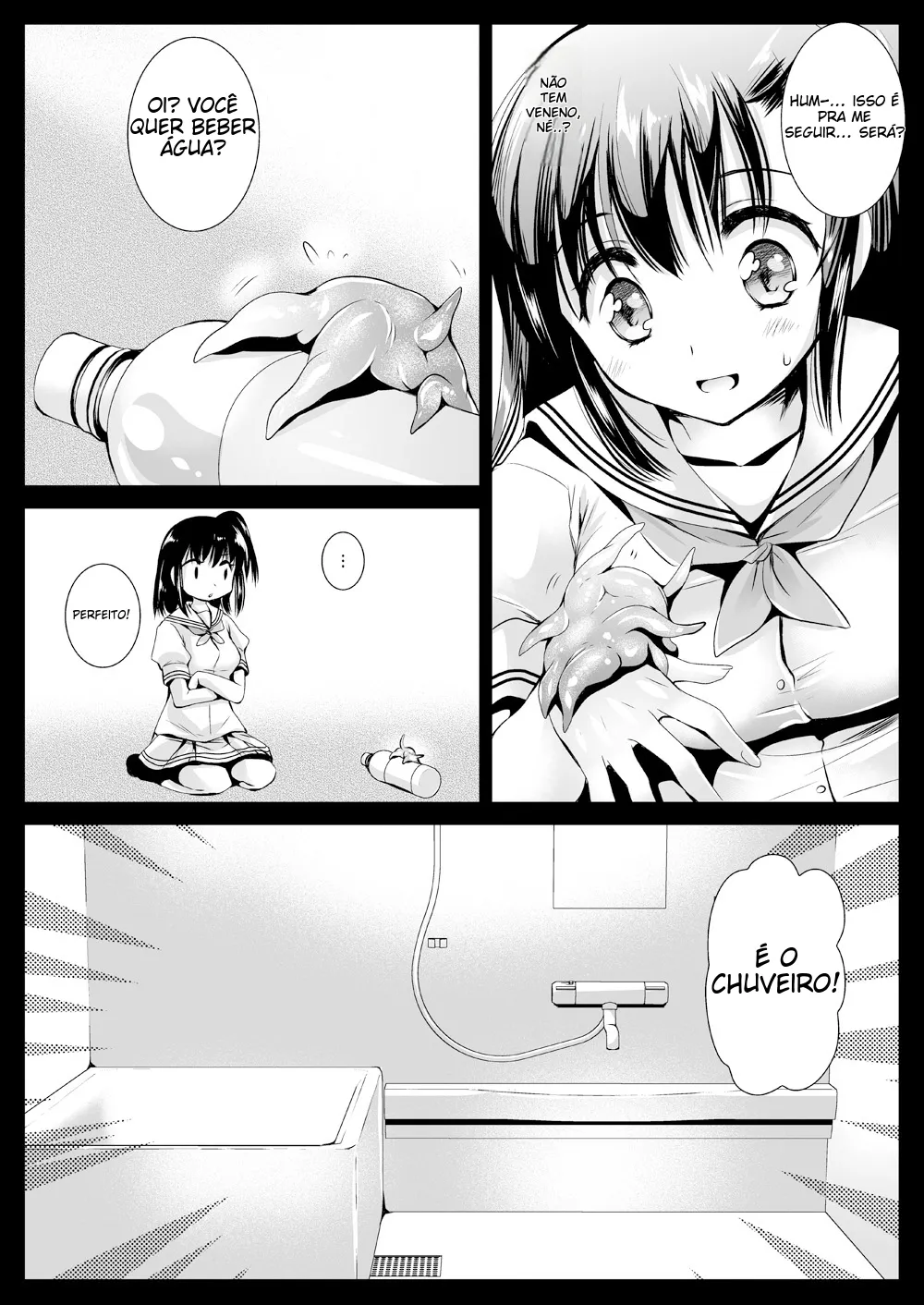 [Kurosawa pict (Kurosawa Yuri)] Seifuku Shokushu 10 | 제복촉수 10 [Portuguese-BR] [Digital] image number 5