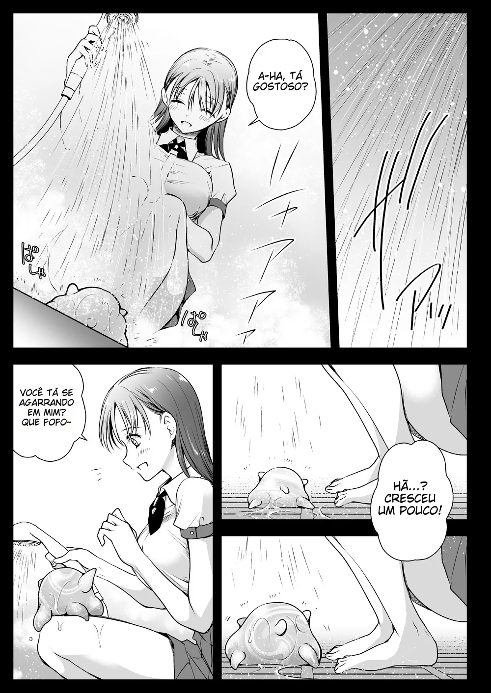 [Kurosawa pict (Kurosawa Yuri)] Seifuku Shokushu 17 [Portuguese-BR] [Digital] 10eme image