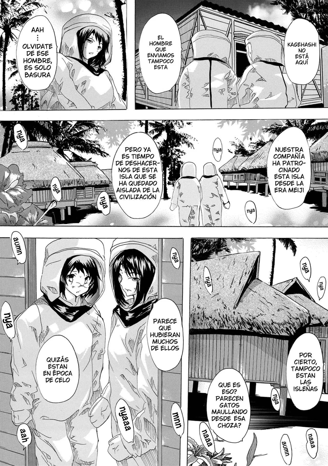 [Natsuka Q-ya] Saiin! Zenra-jima (End) | Afrodisiaco! La Isla Nudista (Fin) [Spanish] [Decensored][Digital][Harenchi no Fansub] 3eme image