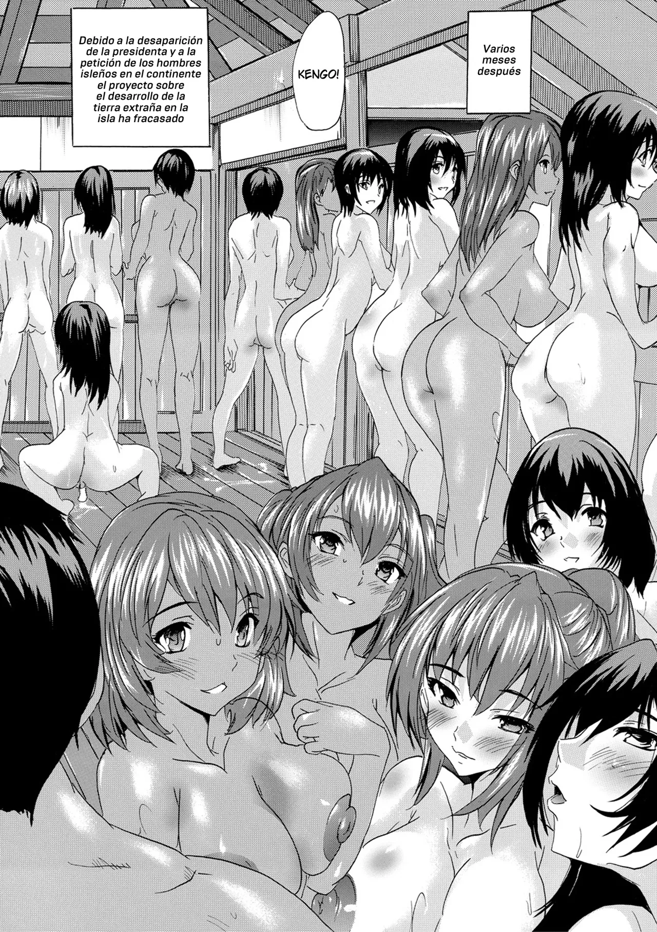 [Natsuka Q-ya] Saiin! Zenra-jima (End) | Afrodisiaco! La Isla Nudista (Fin) [Spanish] [Decensored][Digital][Harenchi no Fansub] 37eme image