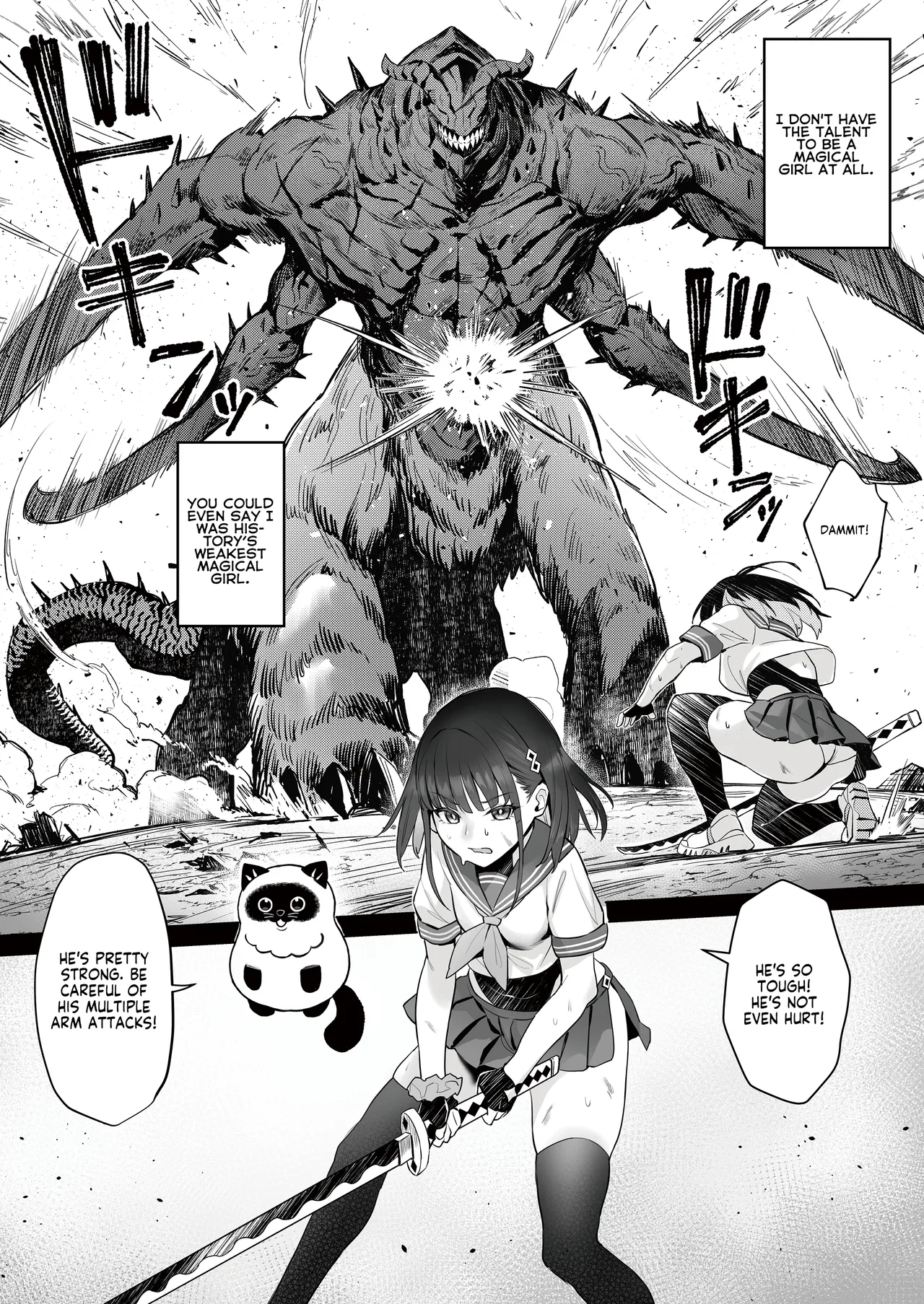 [COMEX (Zhen Lu)] Moto Mahou Shoujo no Shigoto Hanashi Ao Zenjitsutan | Former Magical Girl Blue's Work: The Prequel [English] [flowerswamp] [Digital] [Decensored] numero di immagine  6