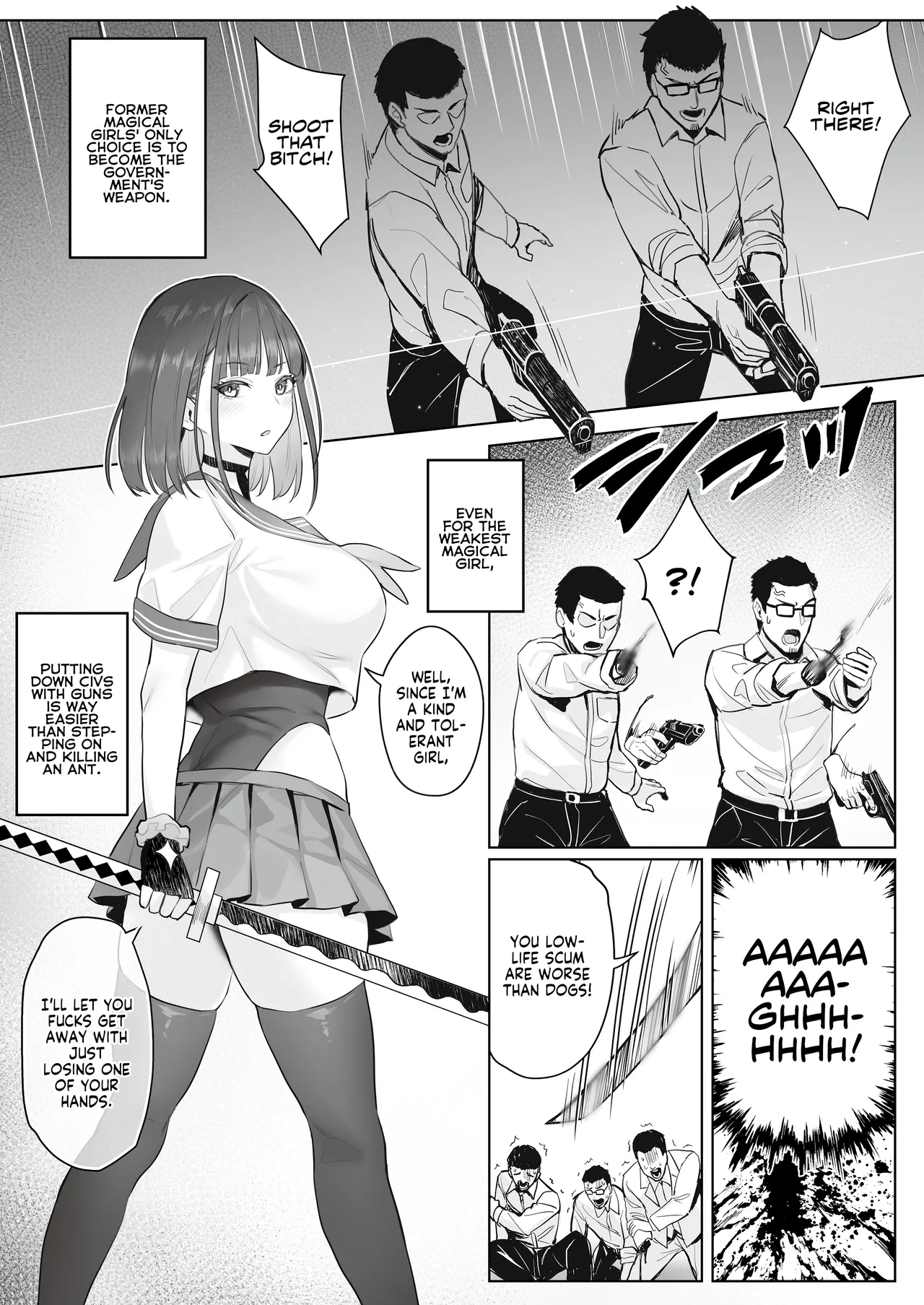 [COMEX (Zhen Lu)] Moto Mahou Shoujo no Shigoto Hanashi Ao Zenjitsutan | Former Magical Girl Blue's Work: The Prequel [English] [flowerswamp] [Digital] [Decensored] numero di immagine  11