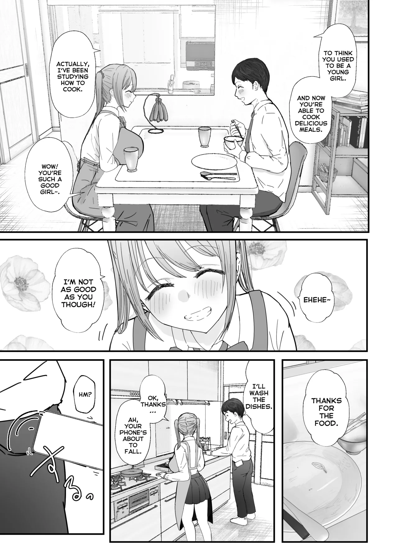 [Baketsu Purin] Doukyo Shiteru Bakunyuu Meikko JK wa Amayaka Sex de Shachiku Ryman o Mei Ippai Iyashite Kureru | My busty niece, a high school girl living with me, gives me a lot of comfort through sweet sex. [English] [Digital] numero di immagine  9
