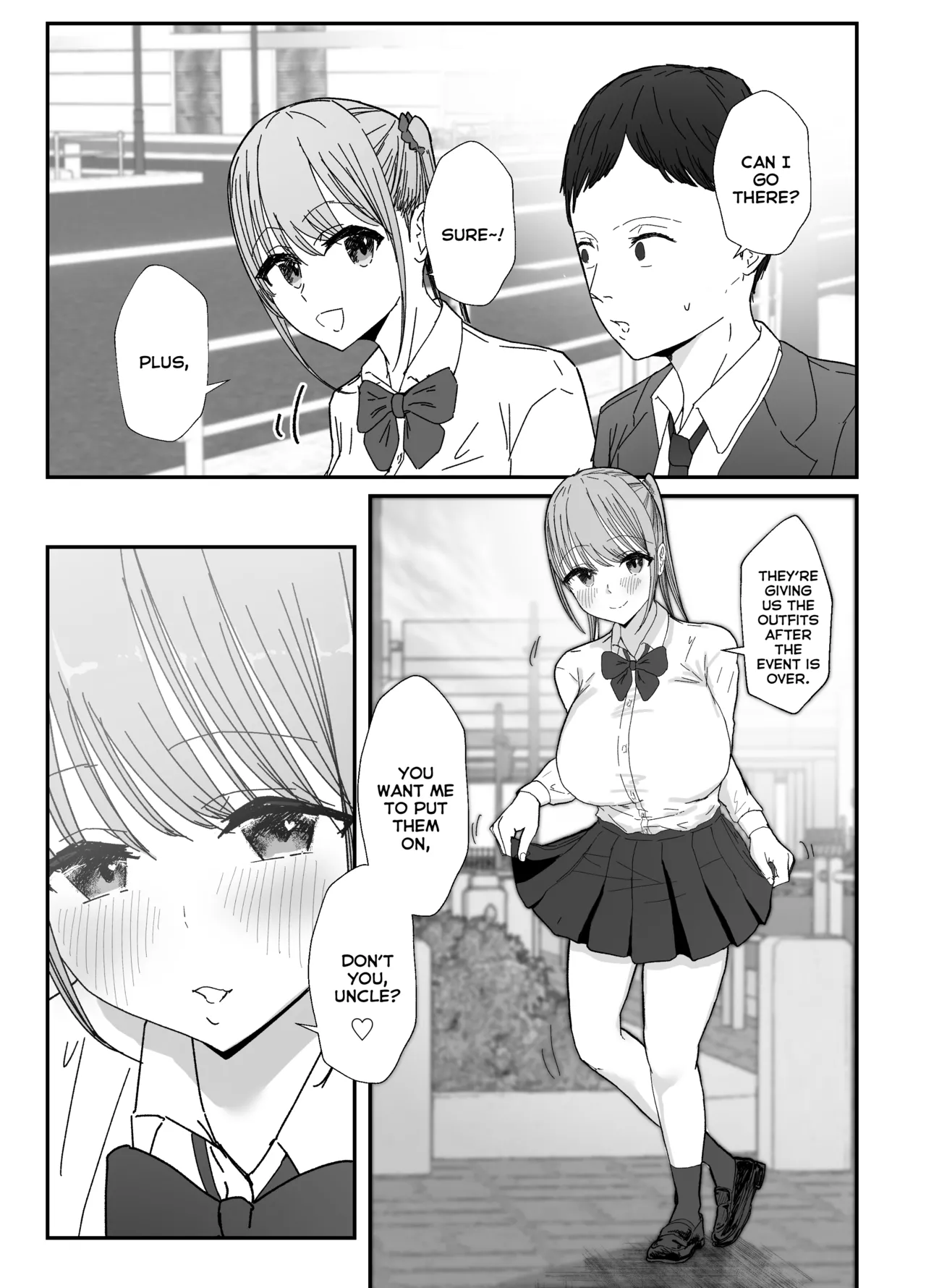 [Baketsu Purin] Doukyo Shiteru Bakunyuu Meikko JK wa Amayaka Sex de Shachiku Ryman o Mei Ippai Iyashite Kureru | My busty niece, a high school girl living with me, gives me a lot of comfort through sweet sex. [English] [Digital] numero di immagine  65