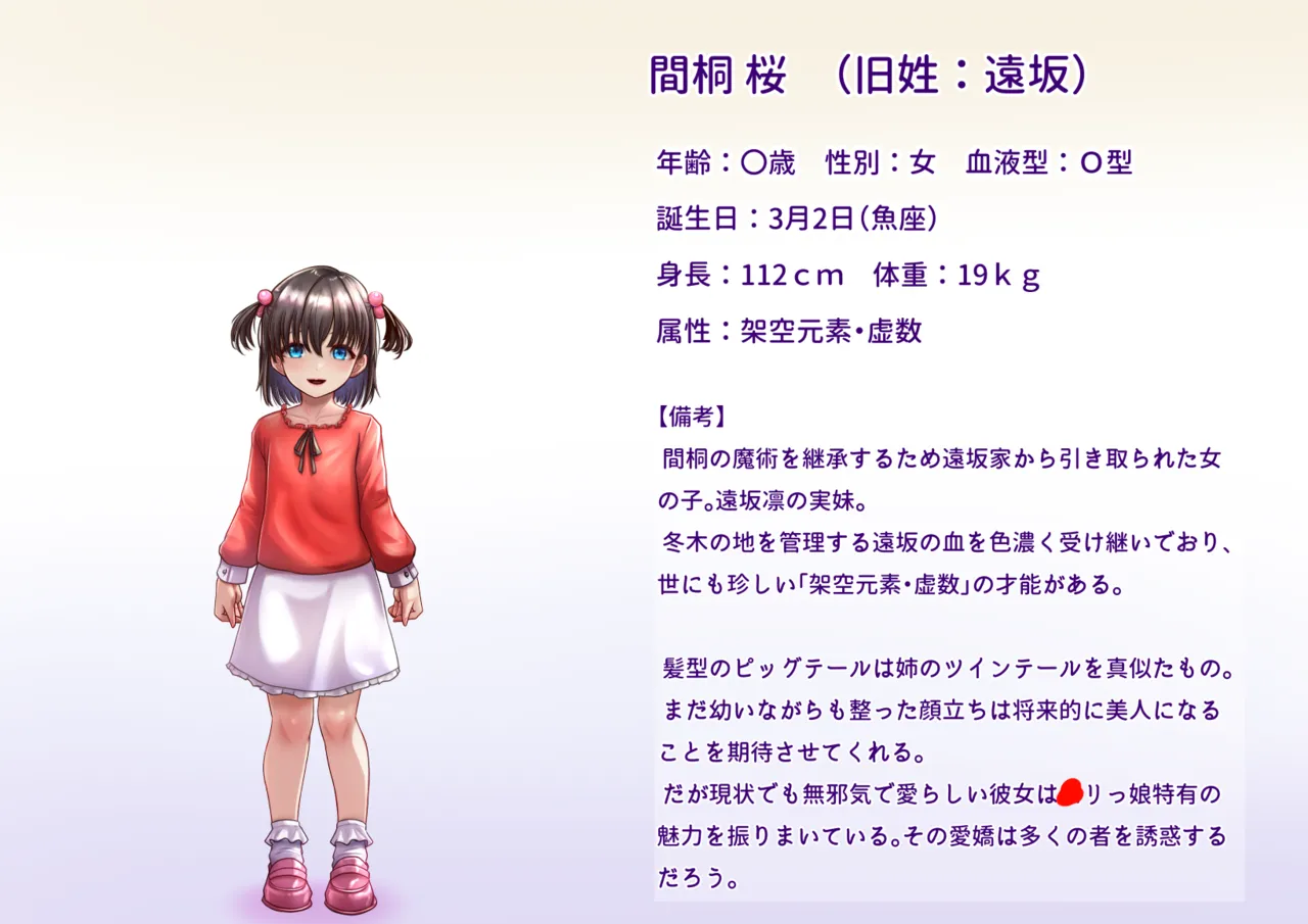 [Miyakura Halt] 間桐桜のエロステ立ち絵 numero di immagine  2