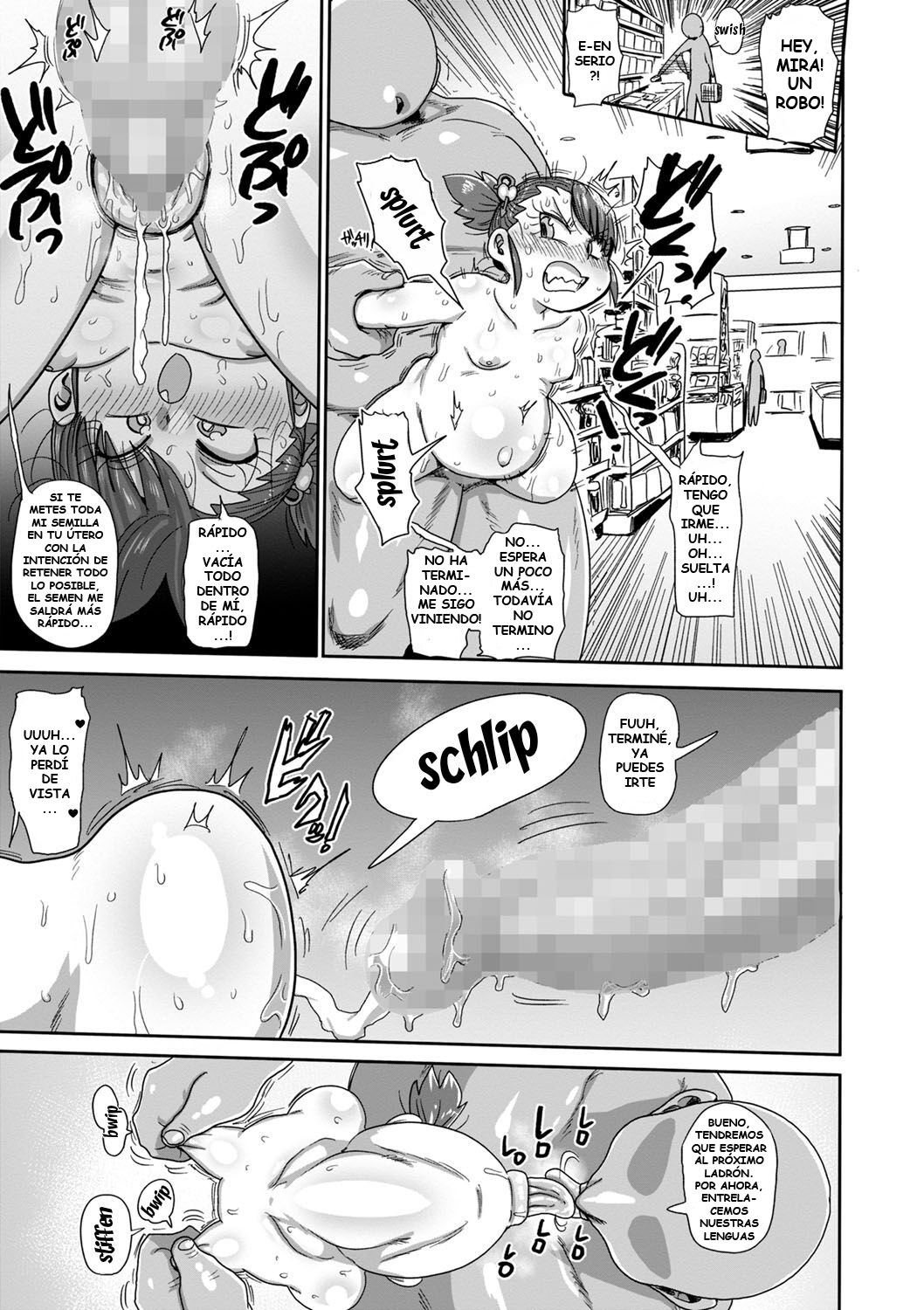 [Kiliu] Komochi Tsuma no Arai-san ~Lets Be G-Men!~ | Arai-san, Esposa y Madre ~Seamos G-Men!~ (COMIC Masyo 2022-02) [Spanish] [Digital] Bildnummer 15