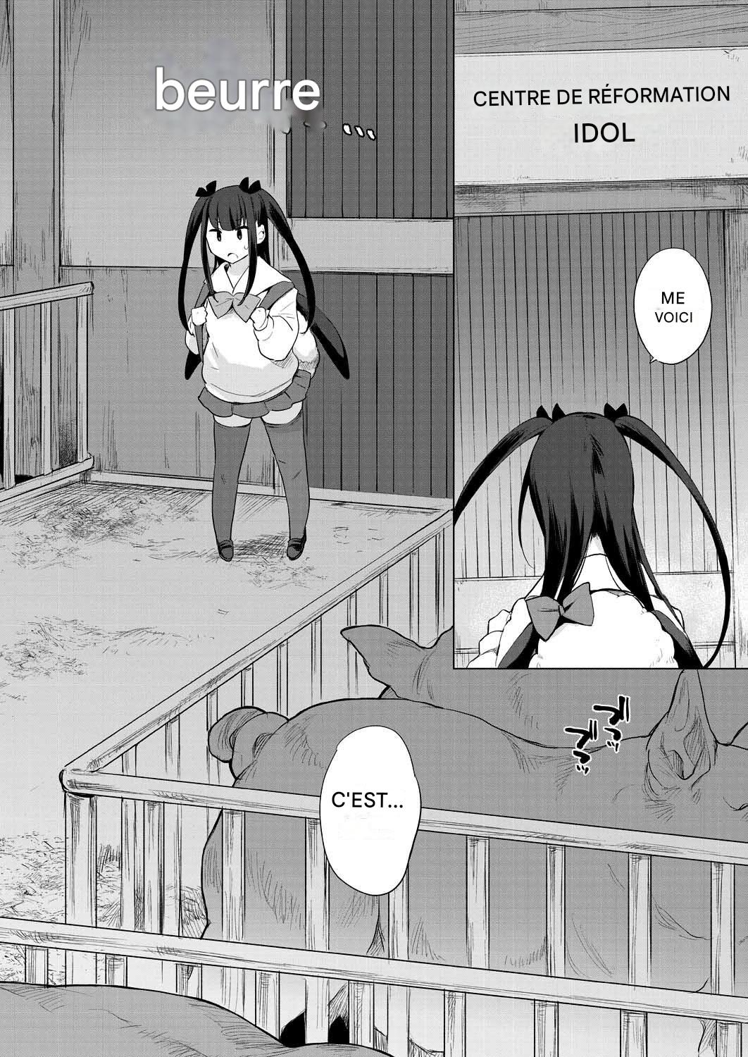 [Haison] Gakeppuchi Idol Butabako Saikyouiku (COMIC Mugen Tensei 2022-09) [Frensh] Bildnummer 6