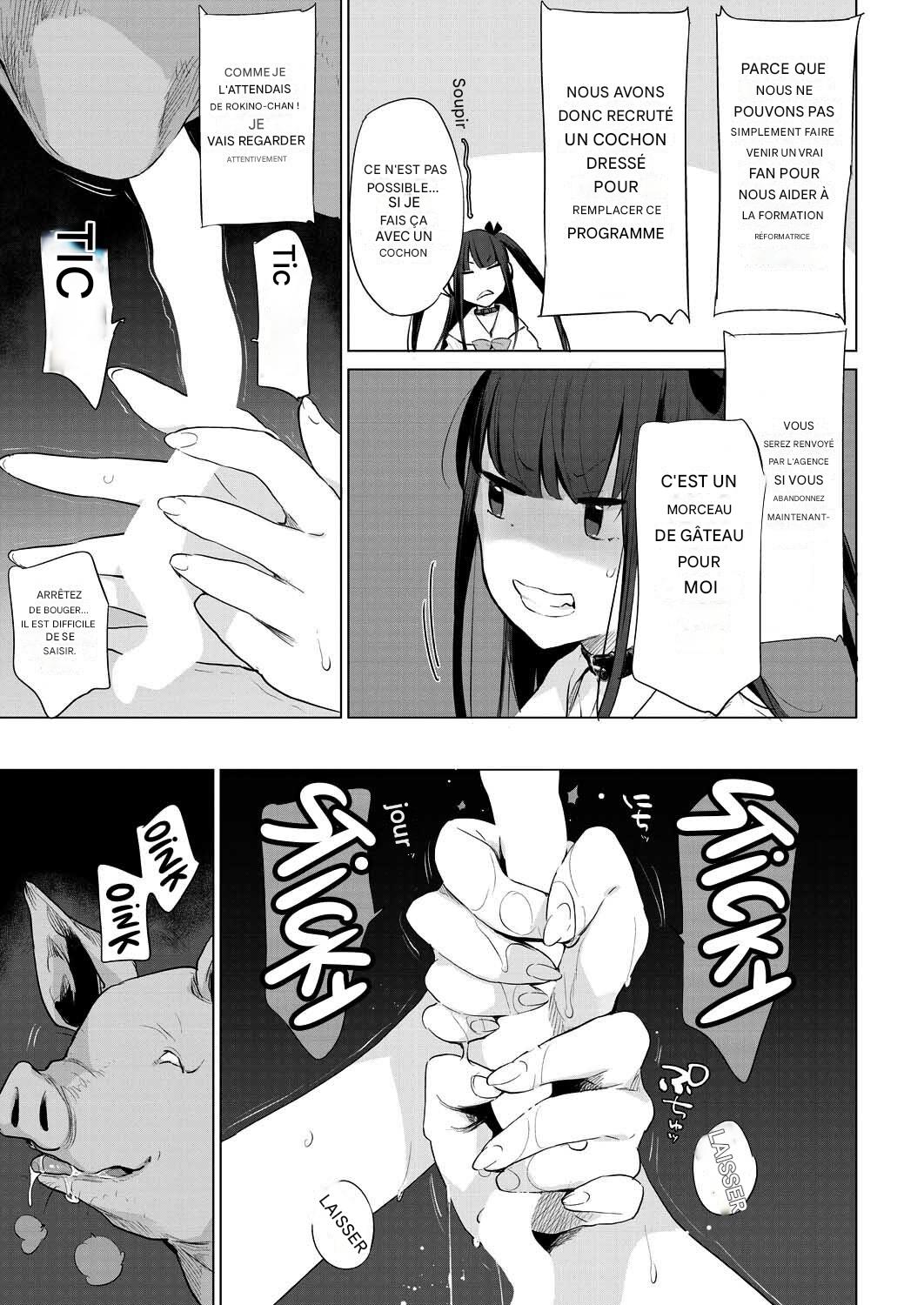 [Haison] Gakeppuchi Idol Butabako Saikyouiku (COMIC Mugen Tensei 2022-09) [Frensh] Bildnummer 11