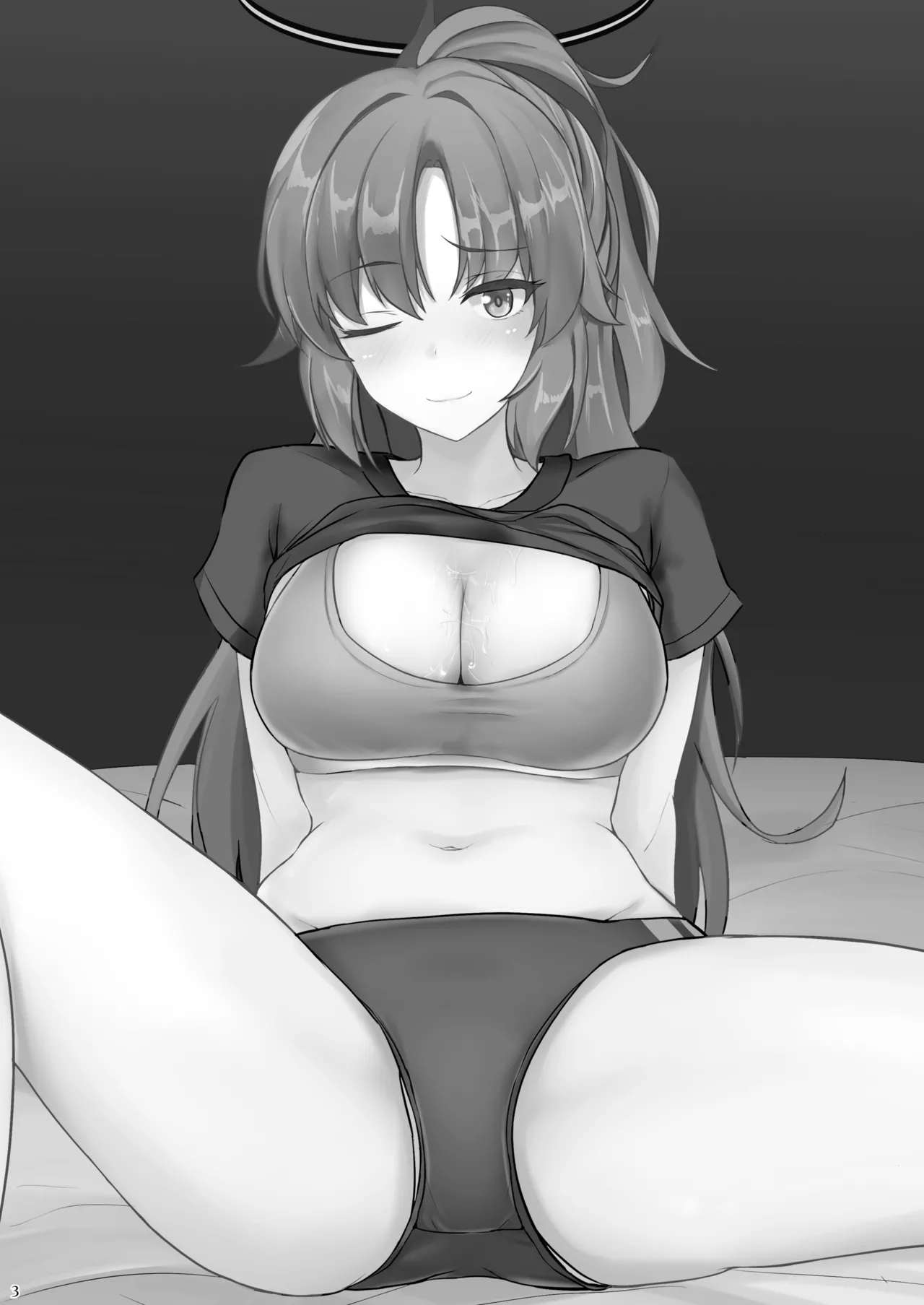 Hakuginmokusei (Poshi)] I want to jerk off to Yuuka Hayase(Blue Archive) [English][KillerStand] 이미지 번호 2