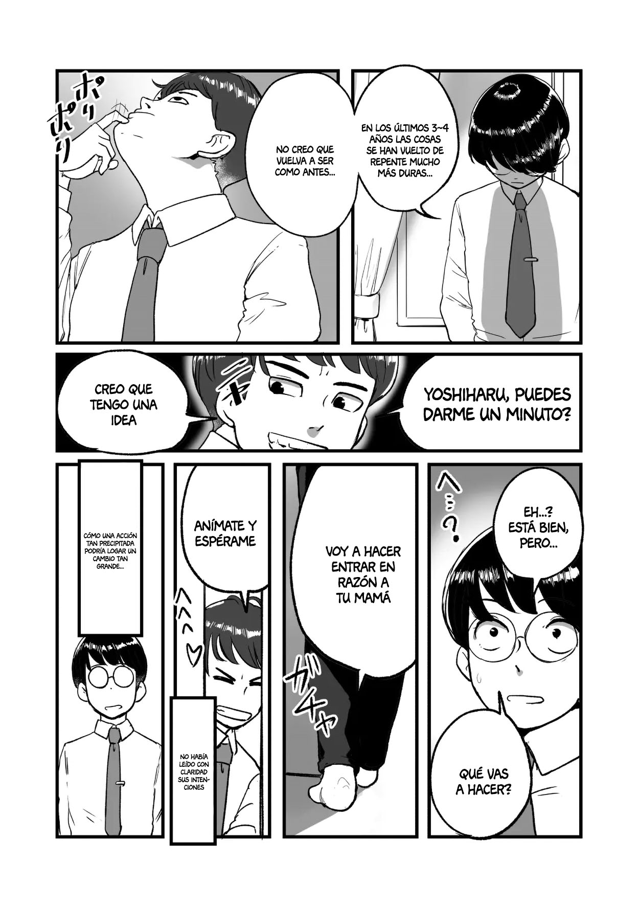 [Mokuzou Zabuton (Mokuzou)] Ure PTA Kaichou ga Musuko ni Shiraretakunai Himitsu Omote Hen｜El Secreto que La Experimentada Presidenta de la Asociación de Padres y Maestros No Quiere que Su Hijo Sepa (Parte Delantera) [Spanish] [Anything] image number 6