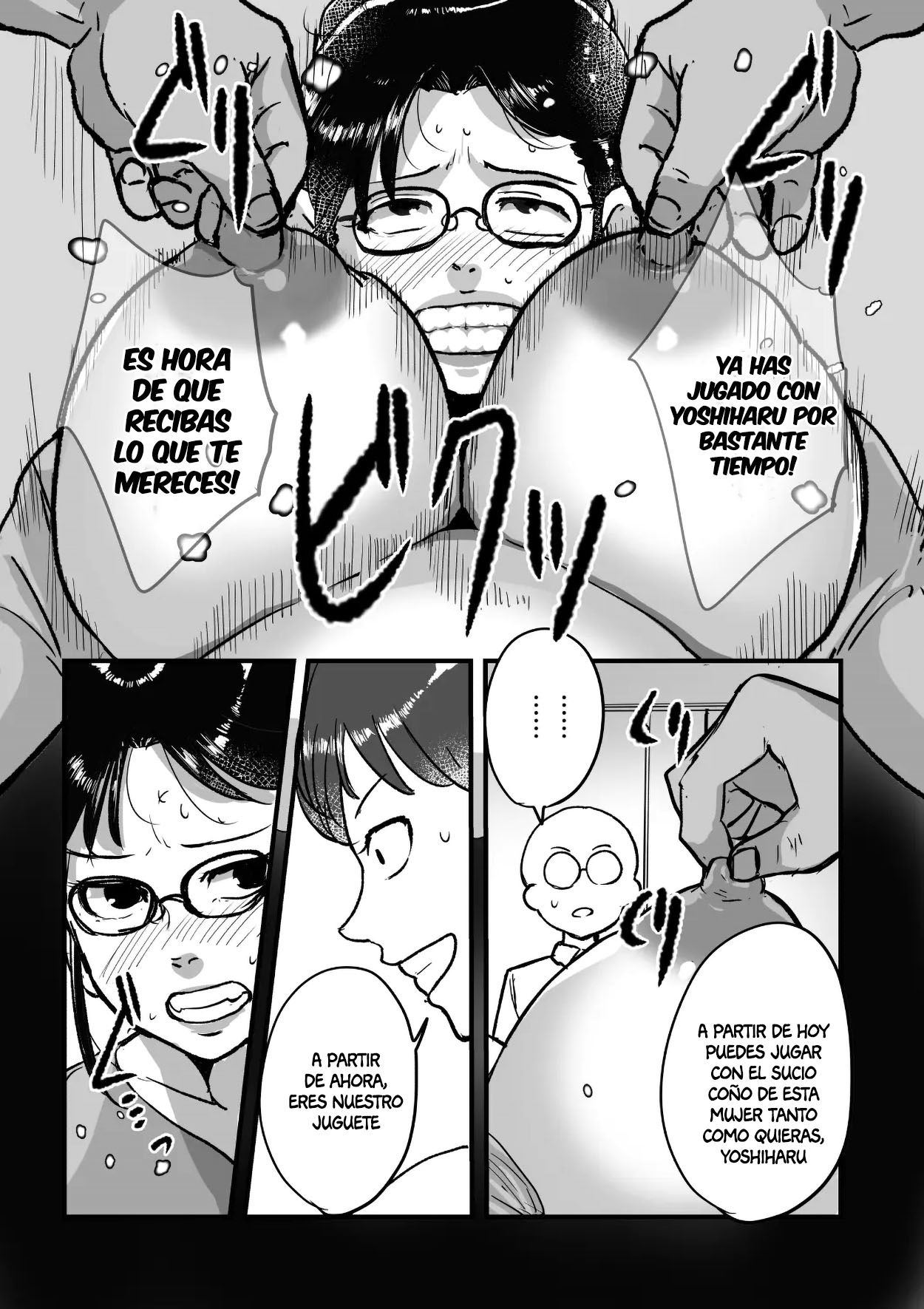 [Mokuzou Zabuton (Mokuzou)] Ure PTA Kaichou ga Musuko ni Shiraretakunai Himitsu Omote Hen｜El Secreto que La Experimentada Presidenta de la Asociación de Padres y Maestros No Quiere que Su Hijo Sepa (Parte Delantera) [Spanish] [Anything] image number 31