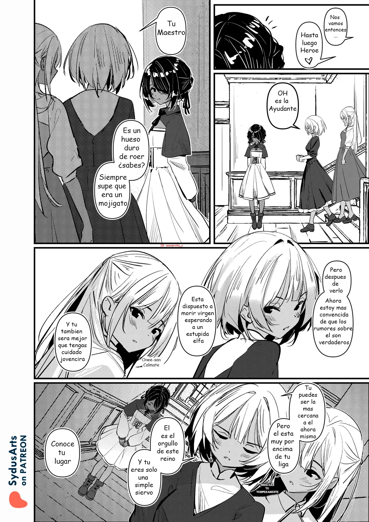 [SydusArts] Forgetting Frieren｜Olvidando a Frieren (Sousou no Frieren) [Spanish] [El Censurista] [Decensored] image number 8