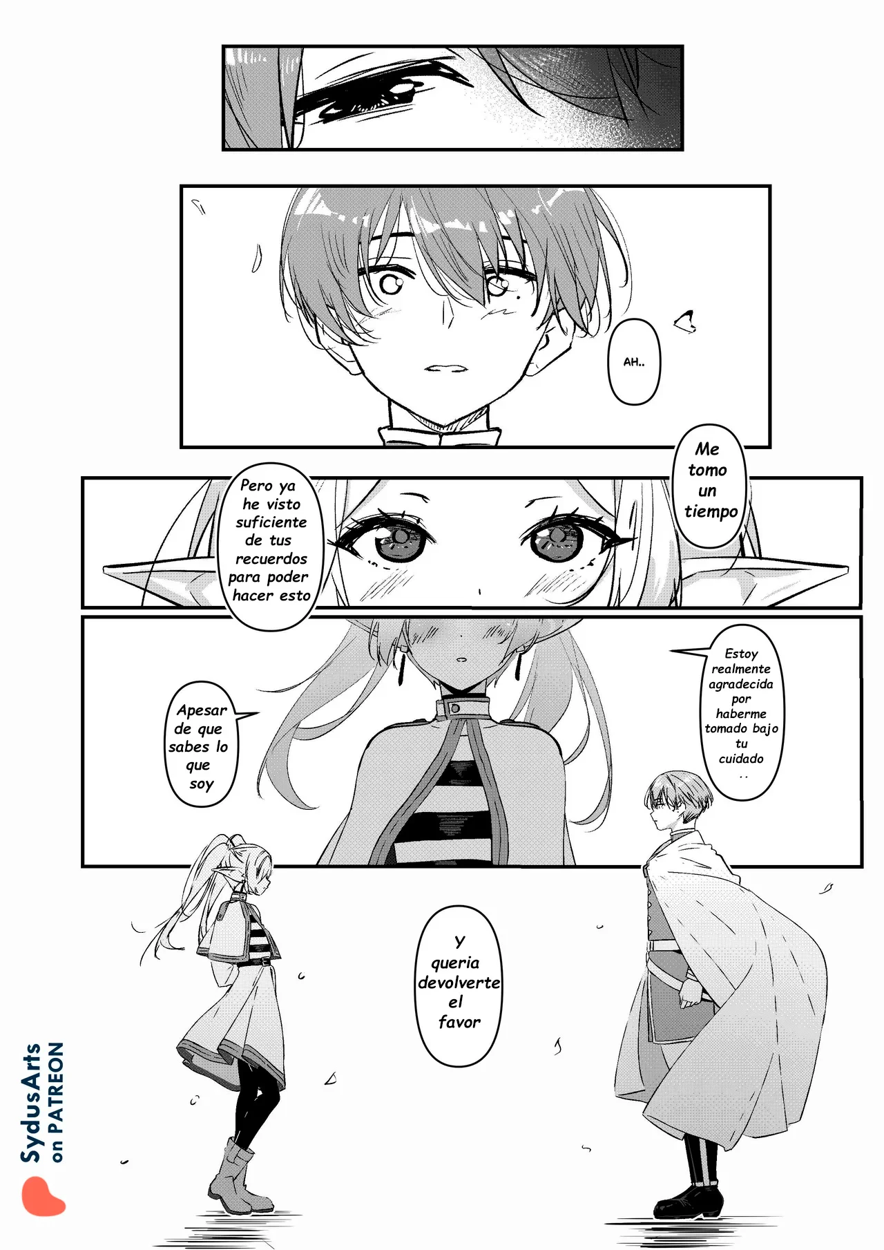[SydusArts] Forgetting Frieren｜Olvidando a Frieren (Sousou no Frieren) [Spanish] [El Censurista] [Decensored] image number 27