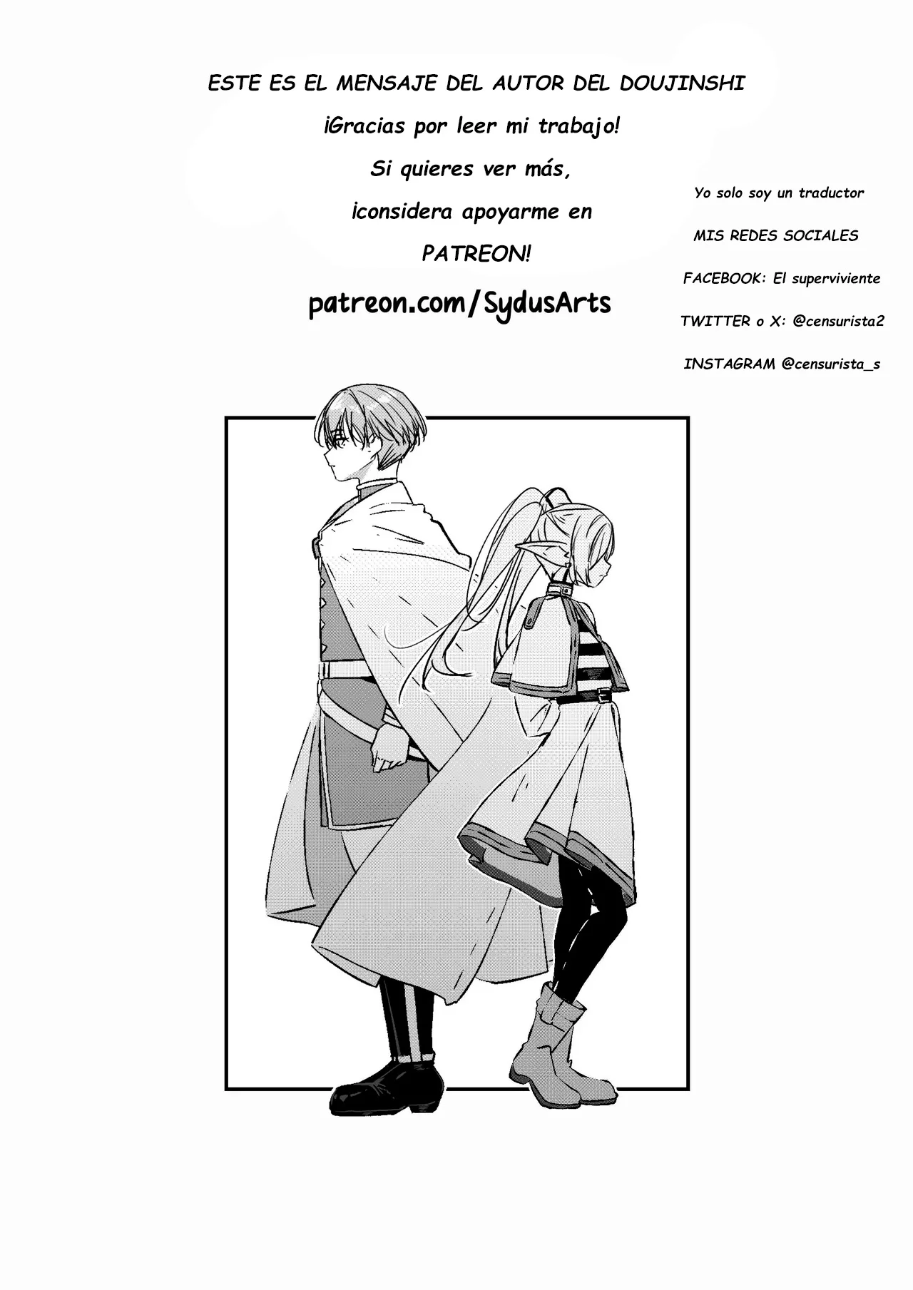 [SydusArts] Forgetting Frieren｜Olvidando a Frieren (Sousou no Frieren) [Spanish] [El Censurista] [Decensored] image number 29