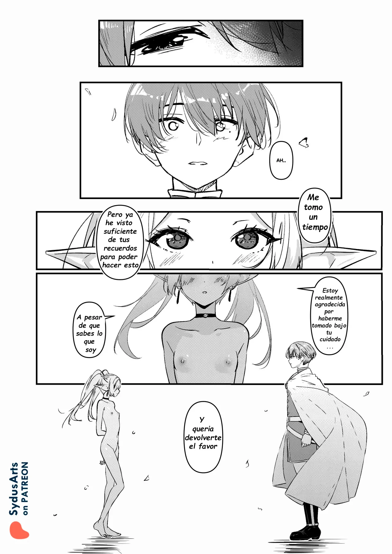 [SydusArts] Forgetting Frieren｜Olvidando a Frieren (Sousou no Frieren) [Spanish] [El Censurista] [Decensored] image number 31