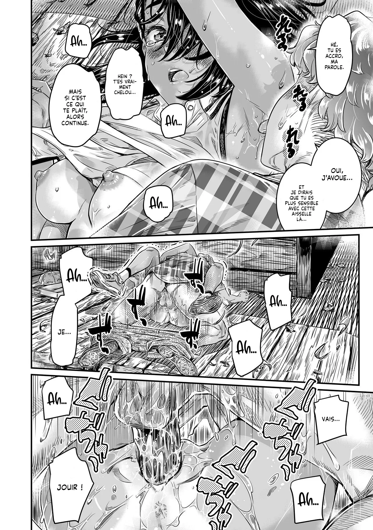 [Burning Shimai (MARUTA)] Hiyake no Bitch Shoujo wa, Doutei no Senpai o Yagai Sex ni Sasou | Une Fille Bronzée invite un gars à faire l'Amour en pleine air [French] [Lopxi] [Decensored] [Digital] 图片编号 28