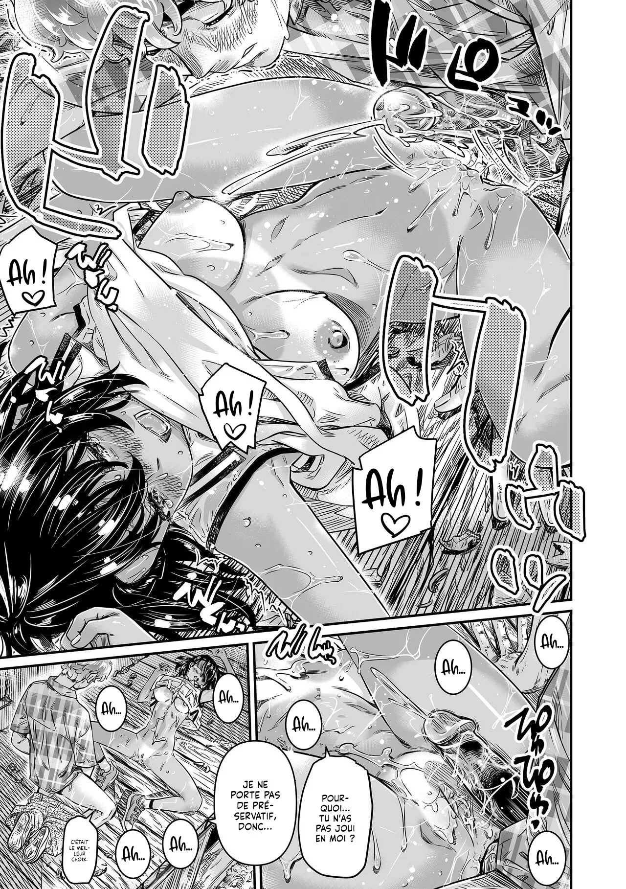 [Burning Shimai (MARUTA)] Hiyake no Bitch Shoujo wa, Doutei no Senpai o Yagai Sex ni Sasou | Une Fille Bronzée invite un gars à faire l'Amour en pleine air [French] [Lopxi] [Decensored] [Digital] 图片编号 29