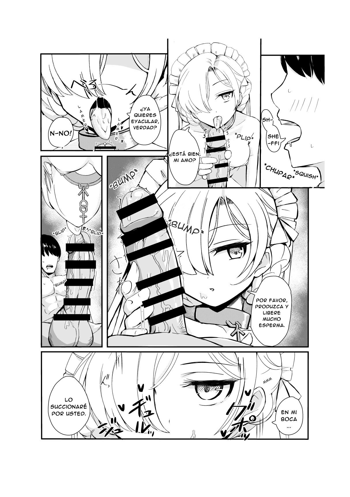 [Aegis] Goshujin-sama ga Daisukina Muhyoujou Meido to Futarikiri ni Natta Hi | El dia en que me quede a solas con la maid inexpresiva que esta enamorada de su amo (Azur Lane) [Spanish] 이미지 번호 6